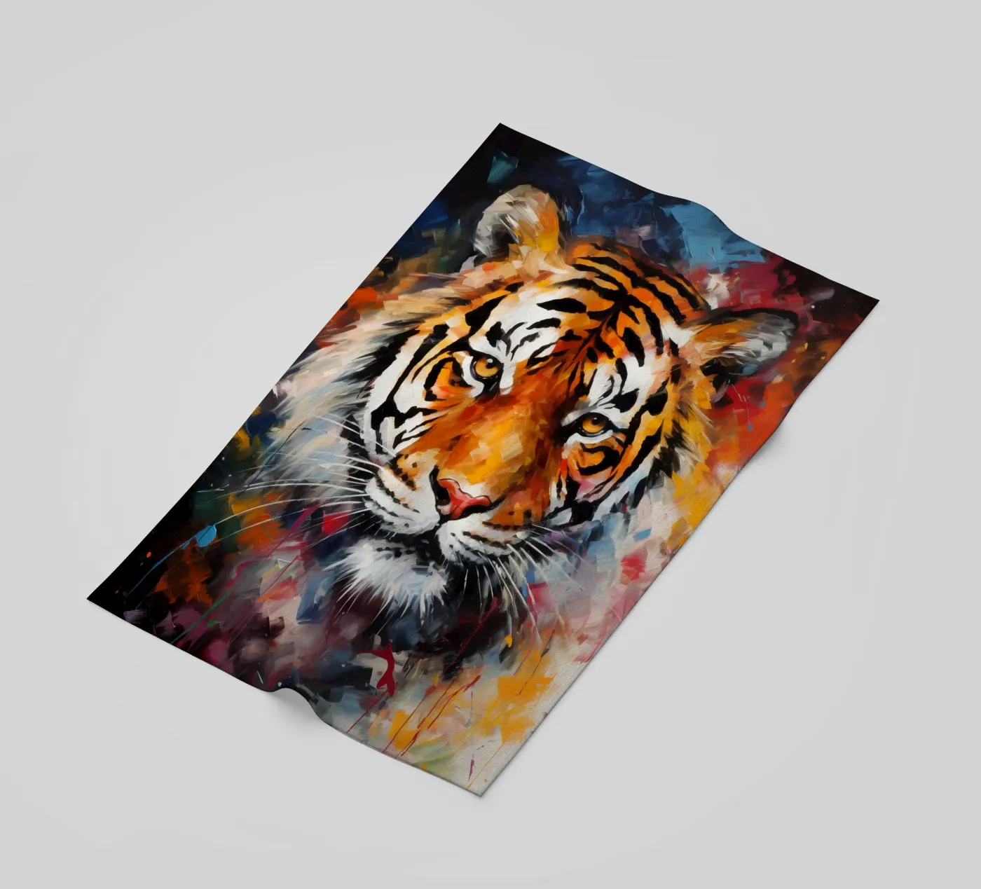 Tiger Abstract telo mare da Mateo