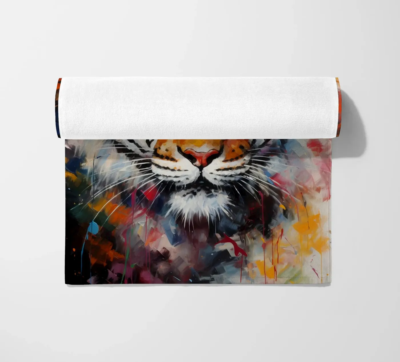 Tiger Abstract telo mare da Mateo