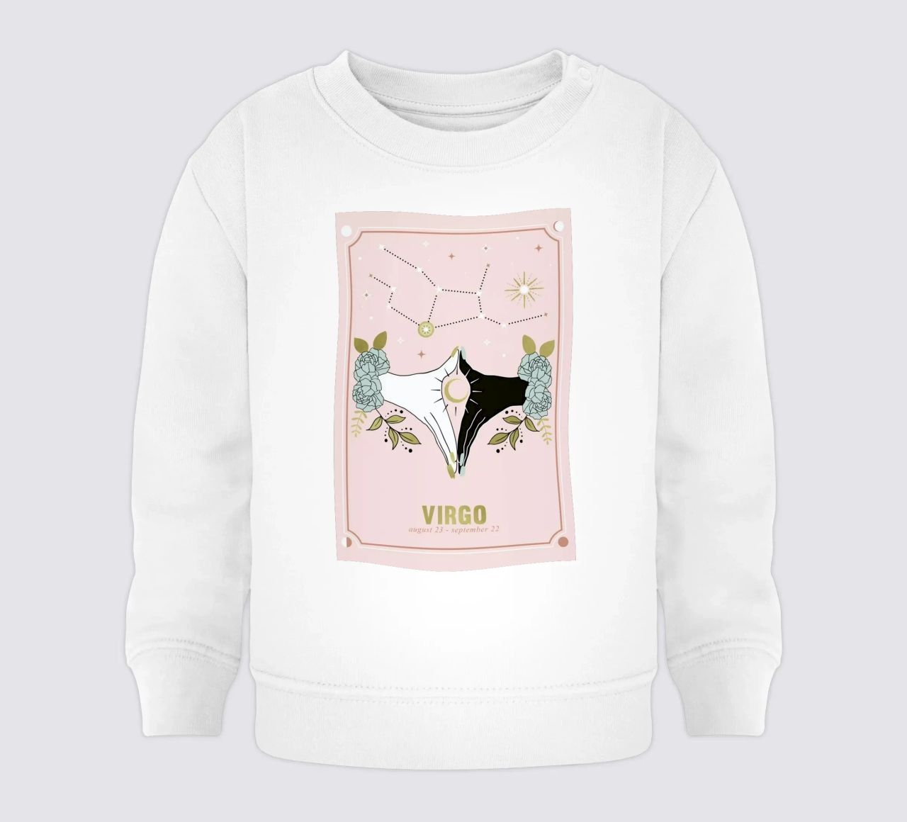 Virgo felpa neonato da cafelab
