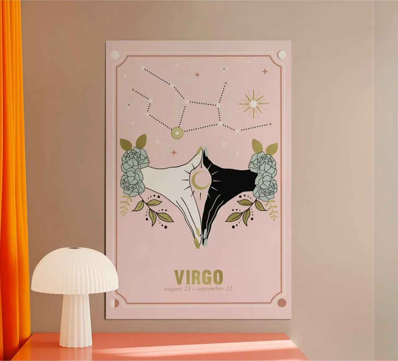 Virgo Poster von cafelab