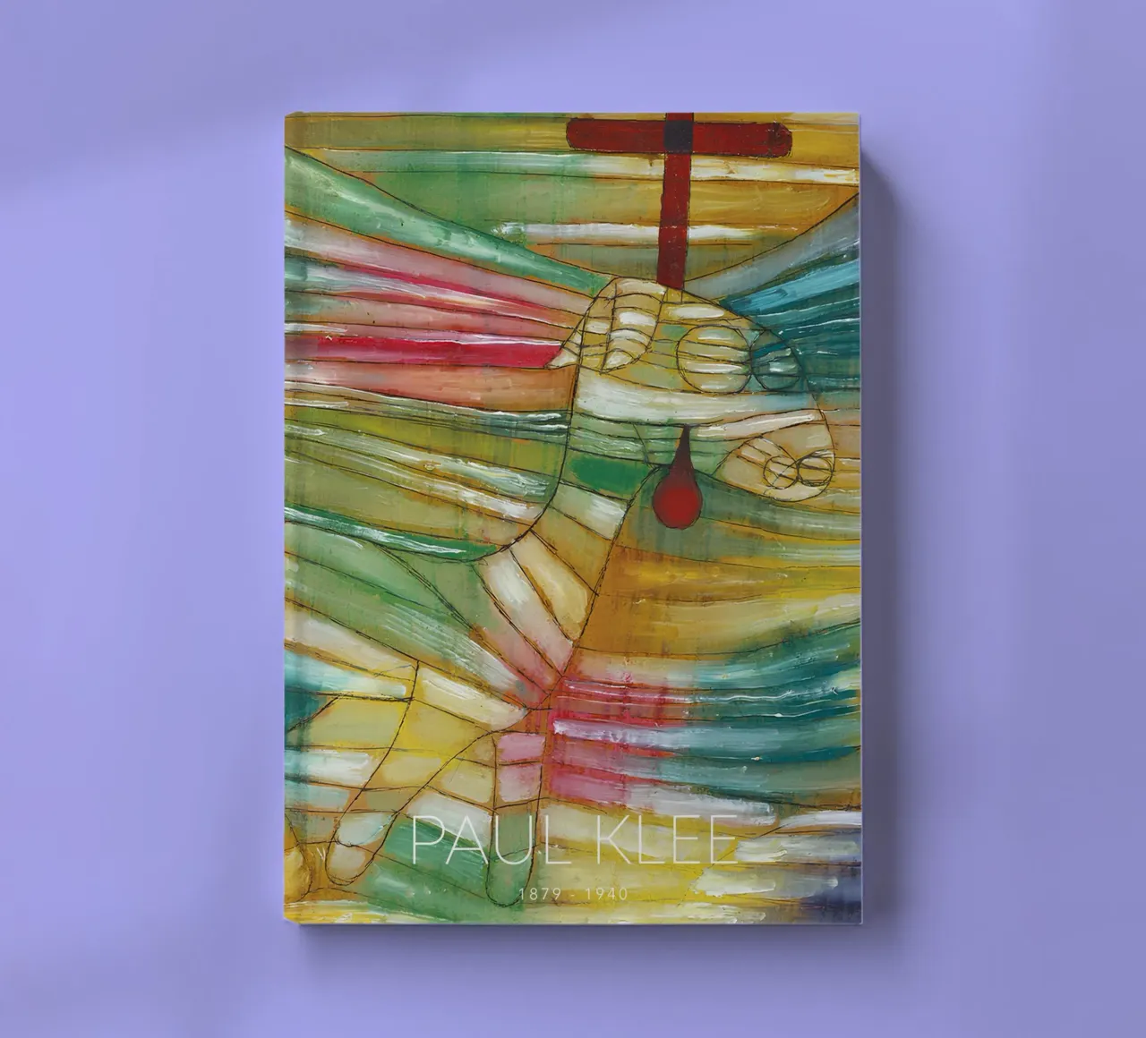 Paul Klee The Lamb - Expressionist Abstract Print notebook by NorwesClub