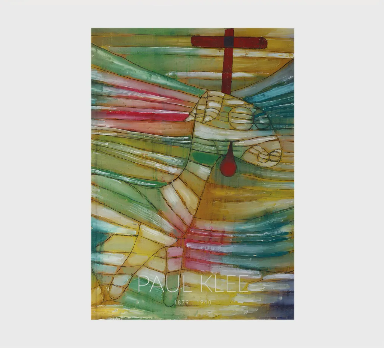 Paul Klee The Lamb - Expressionist Abstract Print notebook by NorwesClub