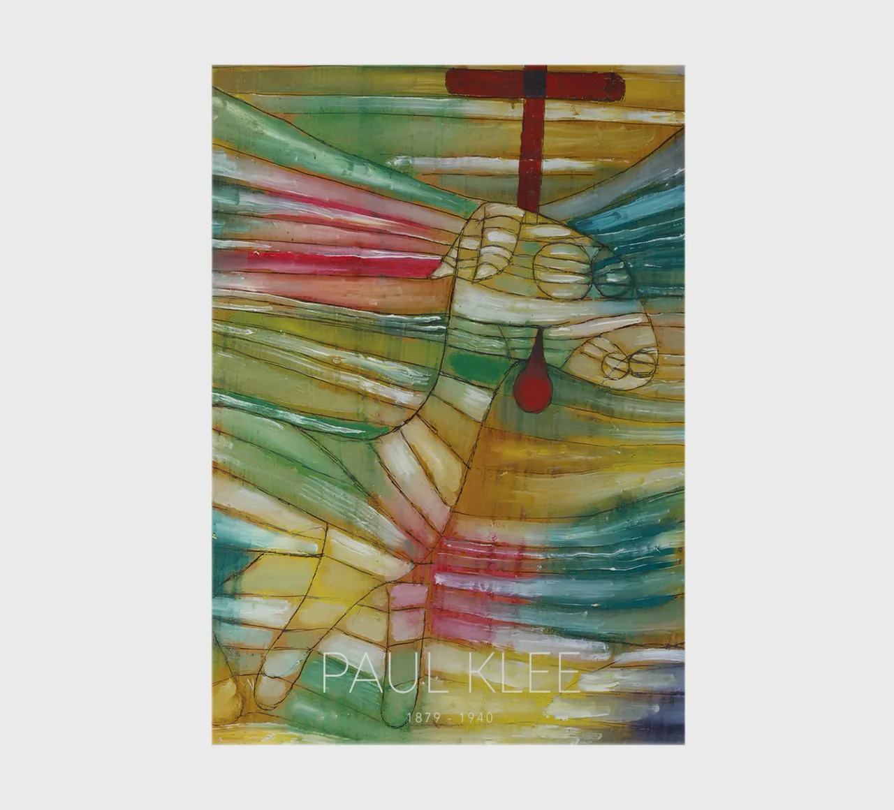 Paul Klee The Lamb - Expressionist Abstract Print notebook by NorwesClub