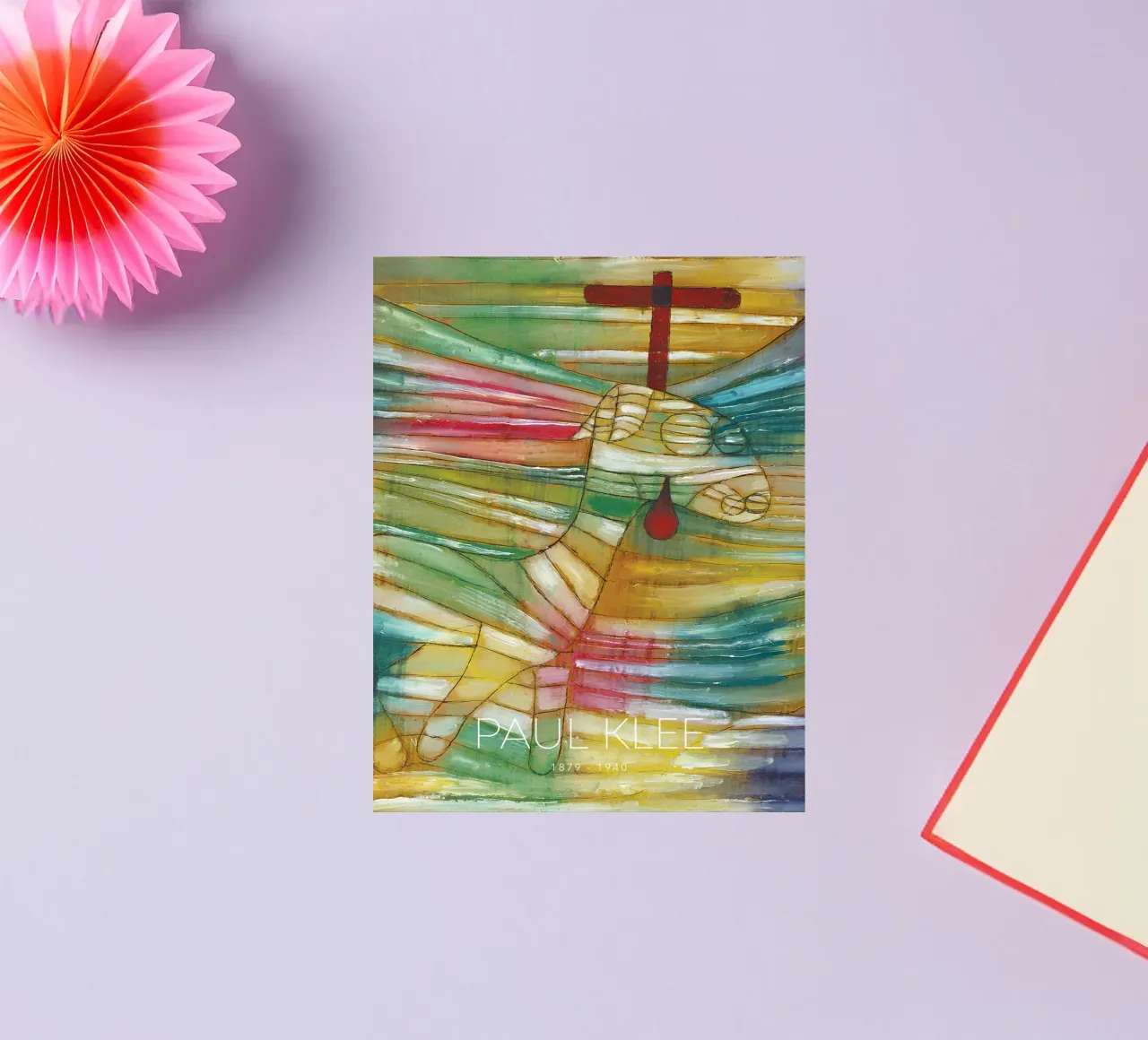 Paul Klee The Lamb - Expressionist Abstract Print sticker by NorwesClub