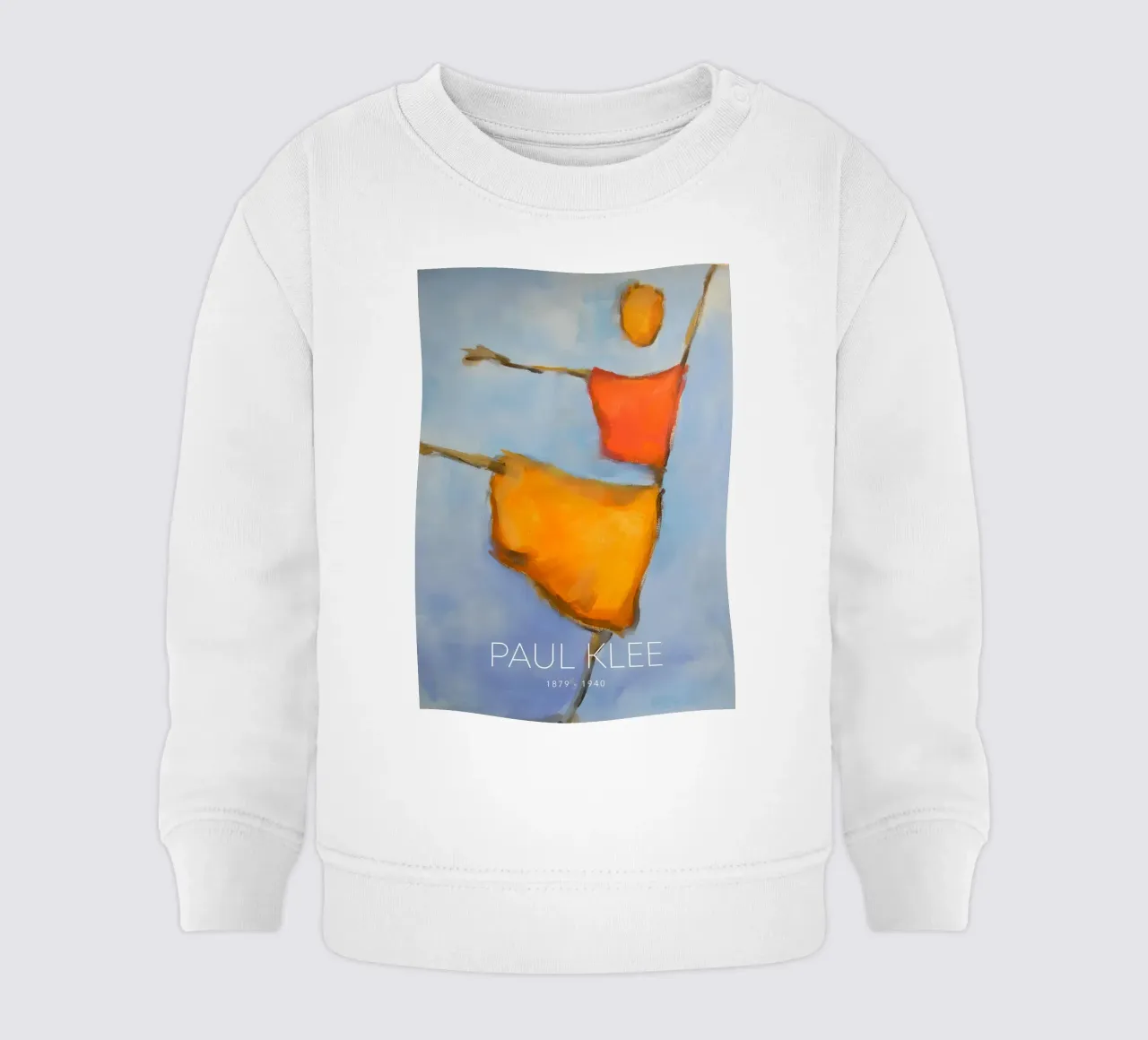 Paul Klee Ballerina astratta - Stampa espressionista felpa neonato da NorwesClub