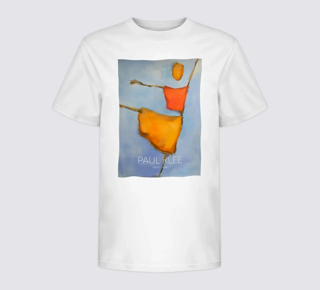 Paul Klee Ballerina astratta - Stampa espressionista t-shirt bambini da NorwesClub