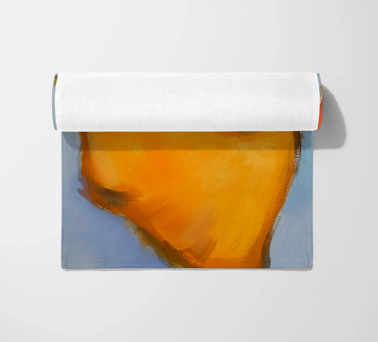 Paul Klee Abstracte Danser - Expressionistische Print strandhanddoek van NorwesClub