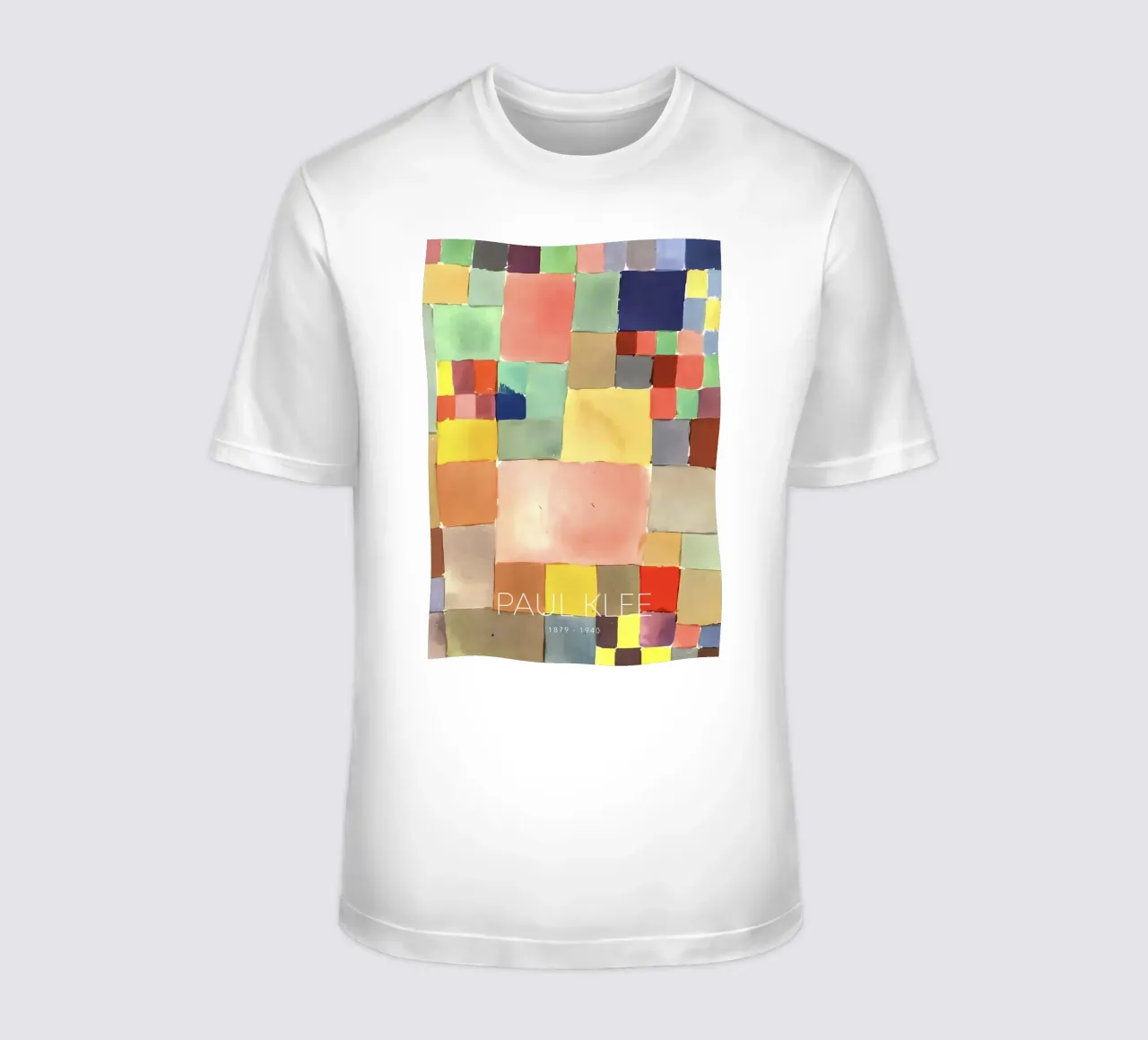 Paul Klee Color Squares - Bauhaus Abstract Print t-shirt by NorwesClub