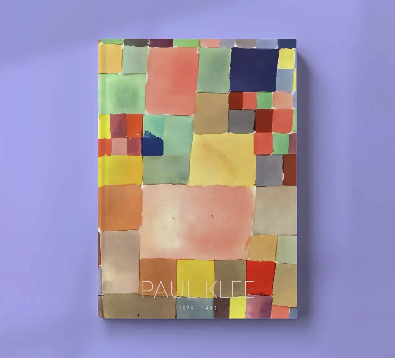 Paul Klee Color Squares - Bauhaus Abstract Print notebook by NorwesClub