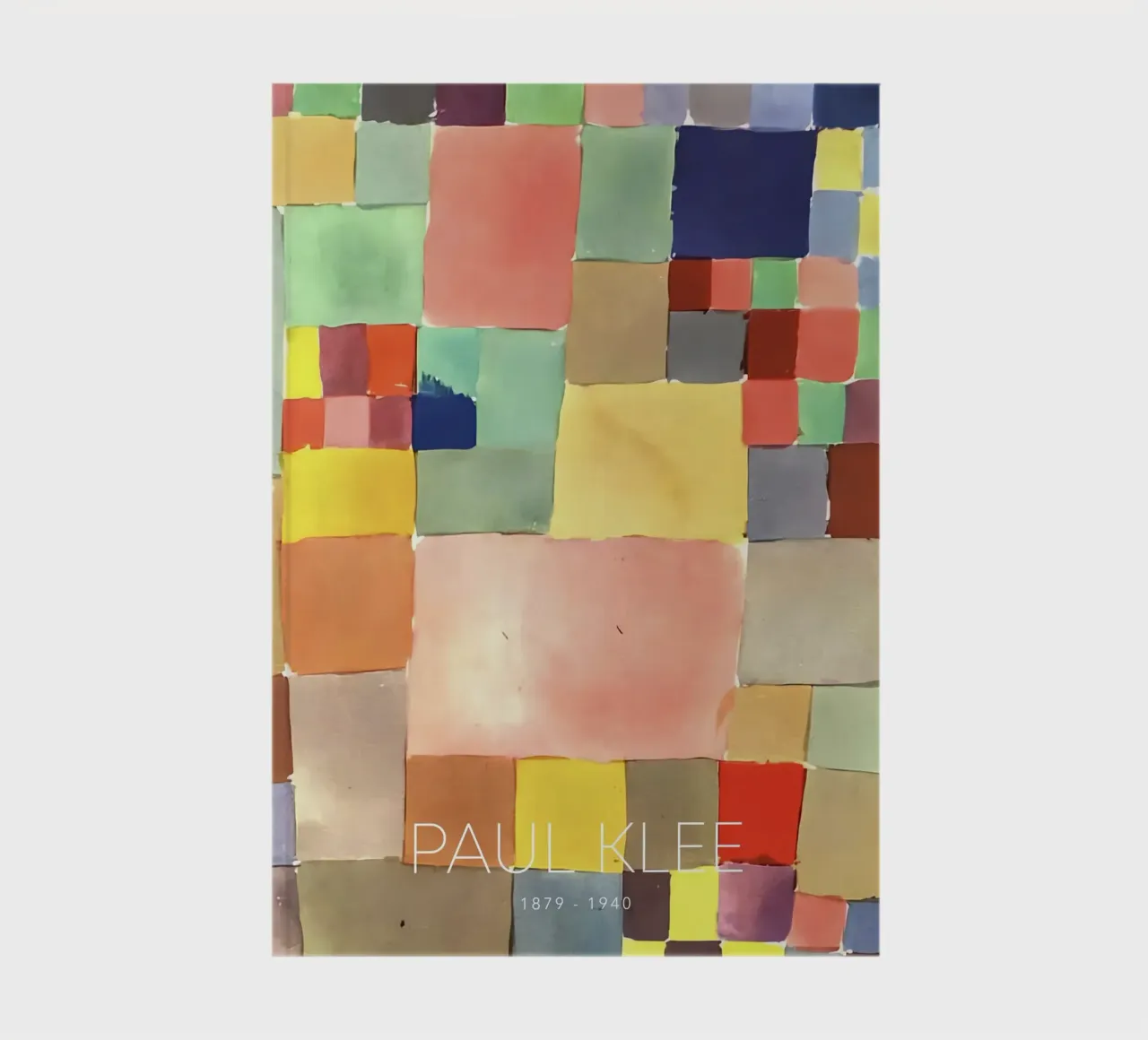 Paul Klee Color Squares - Bauhaus Abstract Print notebook by NorwesClub