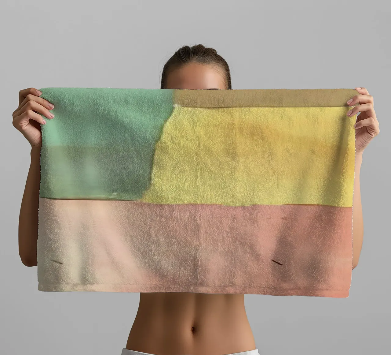 Paul Klee Color Squares - Bauhaus Abstract Print towel by NorwesClub