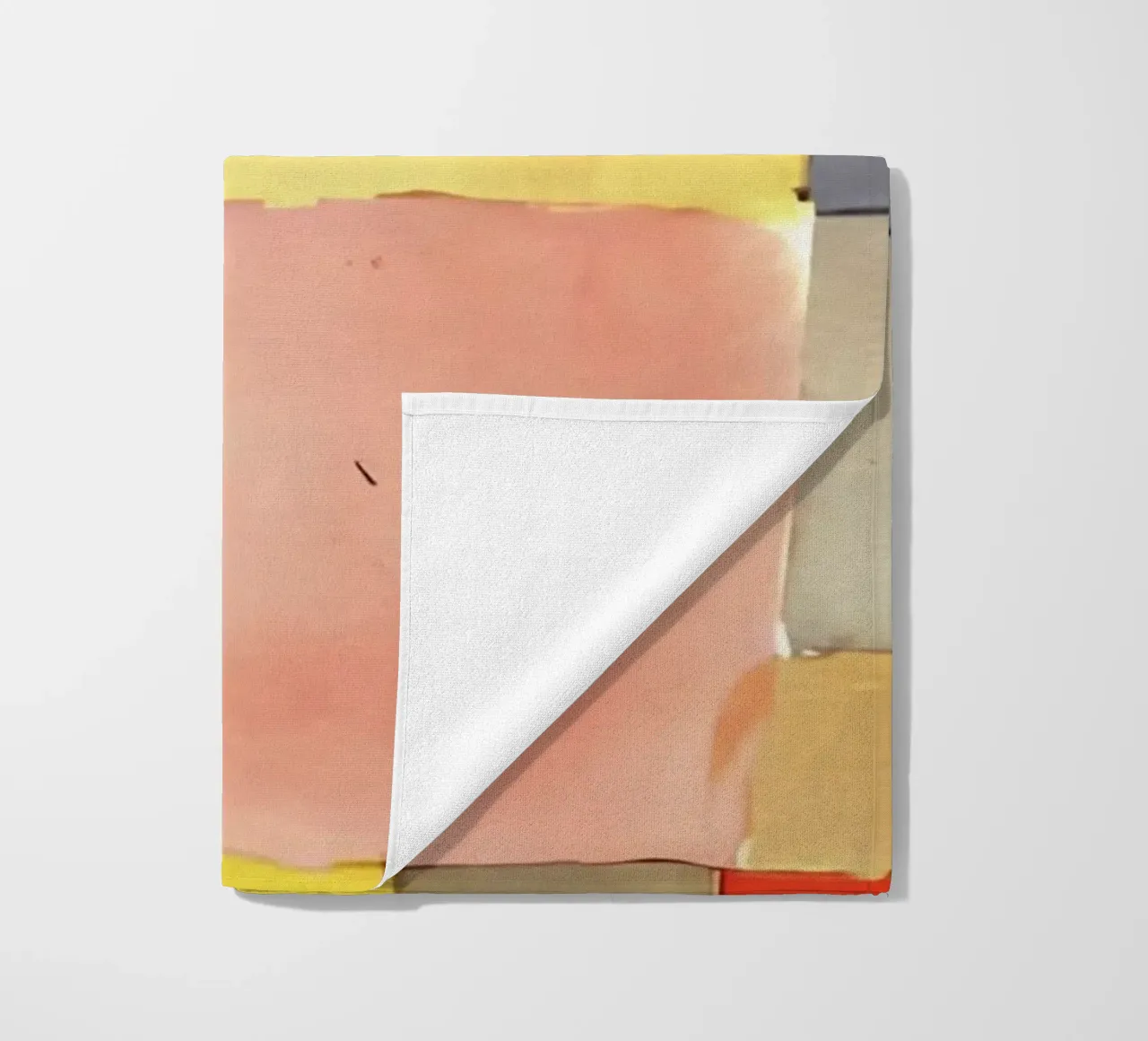 Paul Klee Color Squares - Bauhaus Abstract Print beach towel by NorwesClub