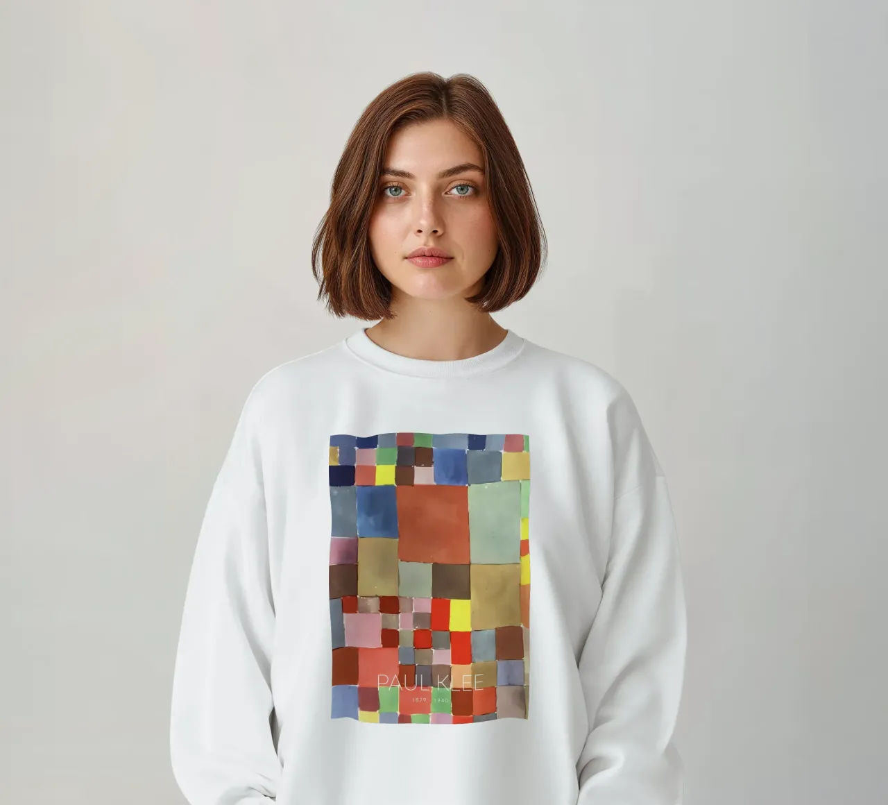 Estudio de color Paul Klee - Impresión abstracta Bauhaus sudadera de NorwesClub