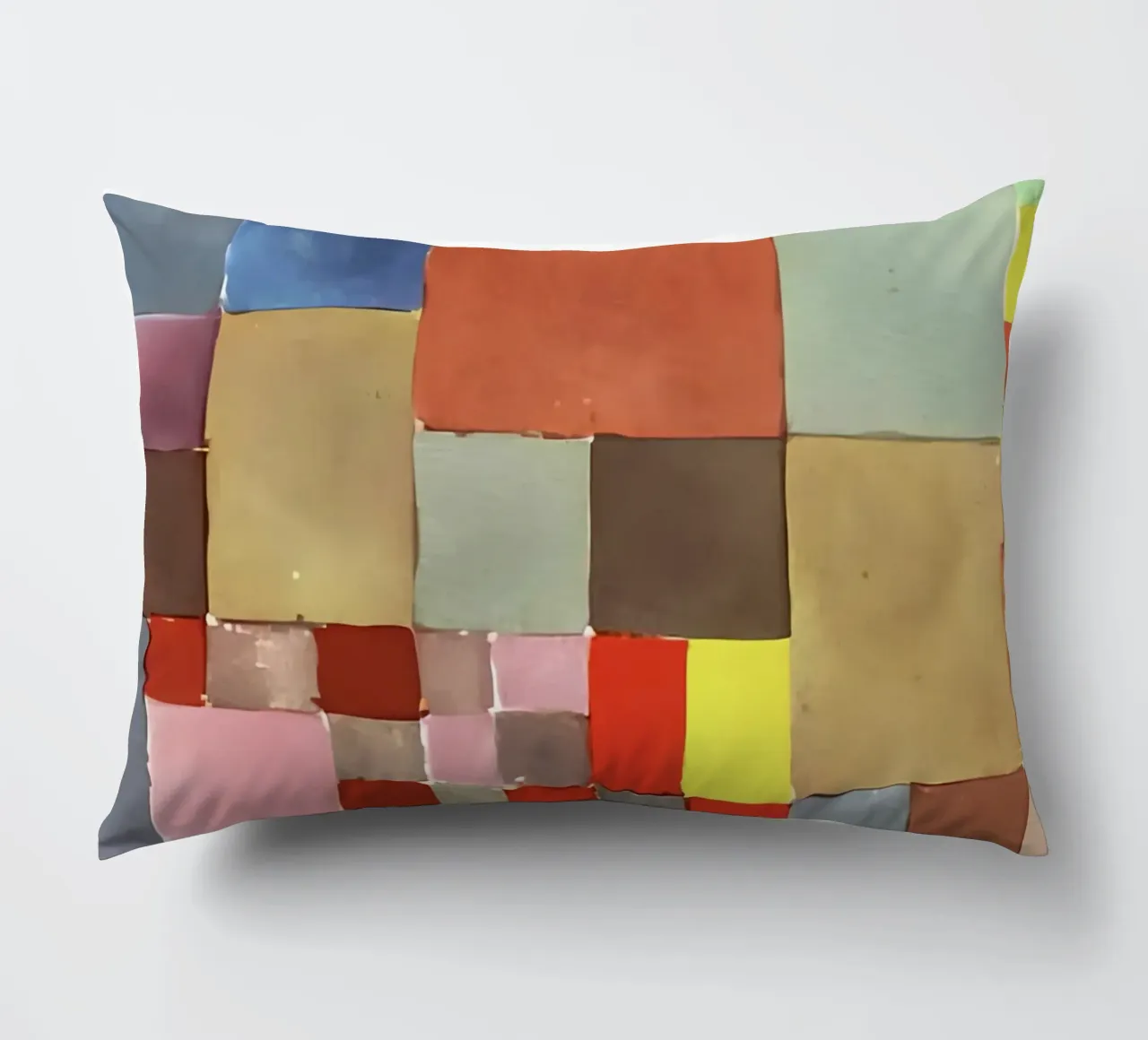 Studio del colore di Paul Klee - Stampa astratta Bauhaus cuscino da NorwesClub