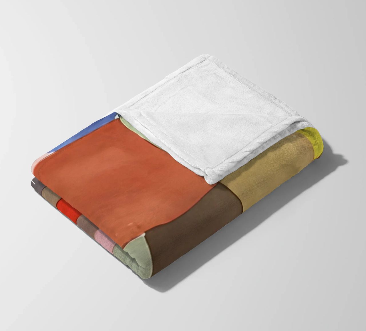 Studio del colore di Paul Klee - Stampa astratta Bauhaus coperta in pile da NorwesClub