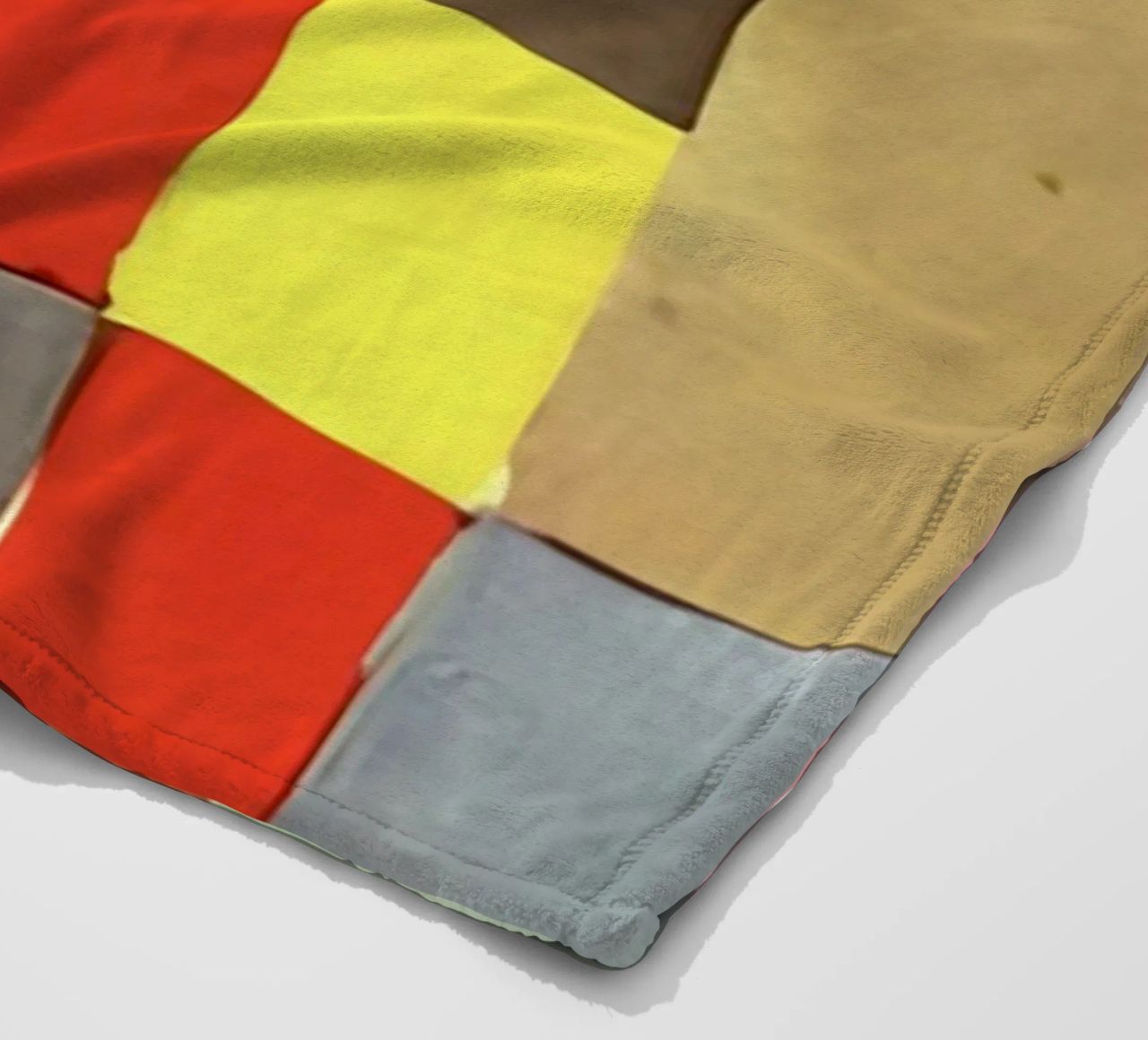 Studio del colore di Paul Klee - Stampa astratta Bauhaus coperta in pile da NorwesClub