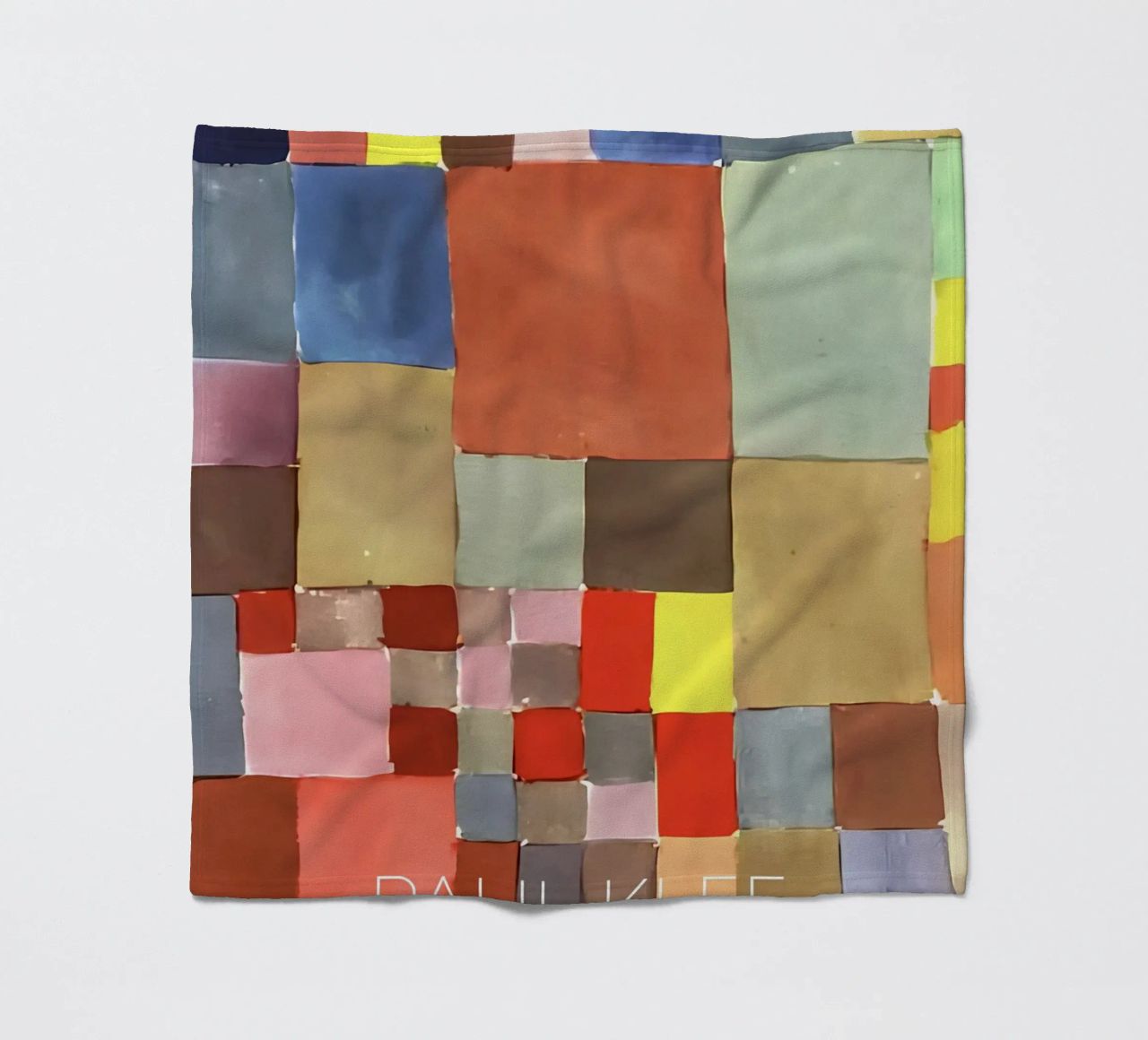 Studio del colore di Paul Klee - Stampa astratta Bauhaus coperta in pile da NorwesClub