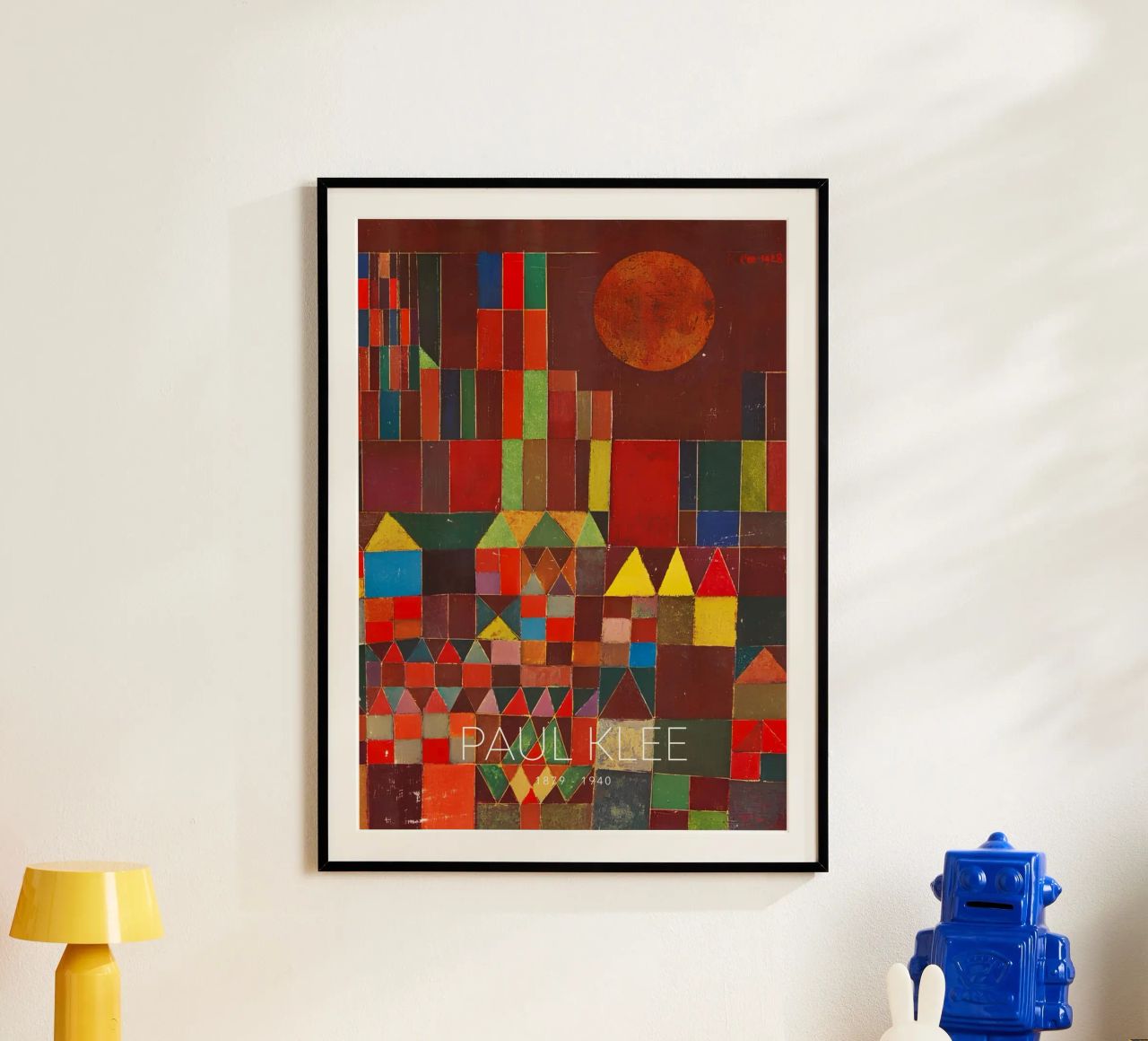 Paul Klee Abstract Village - Bauhaus Print poster by NorwesClub