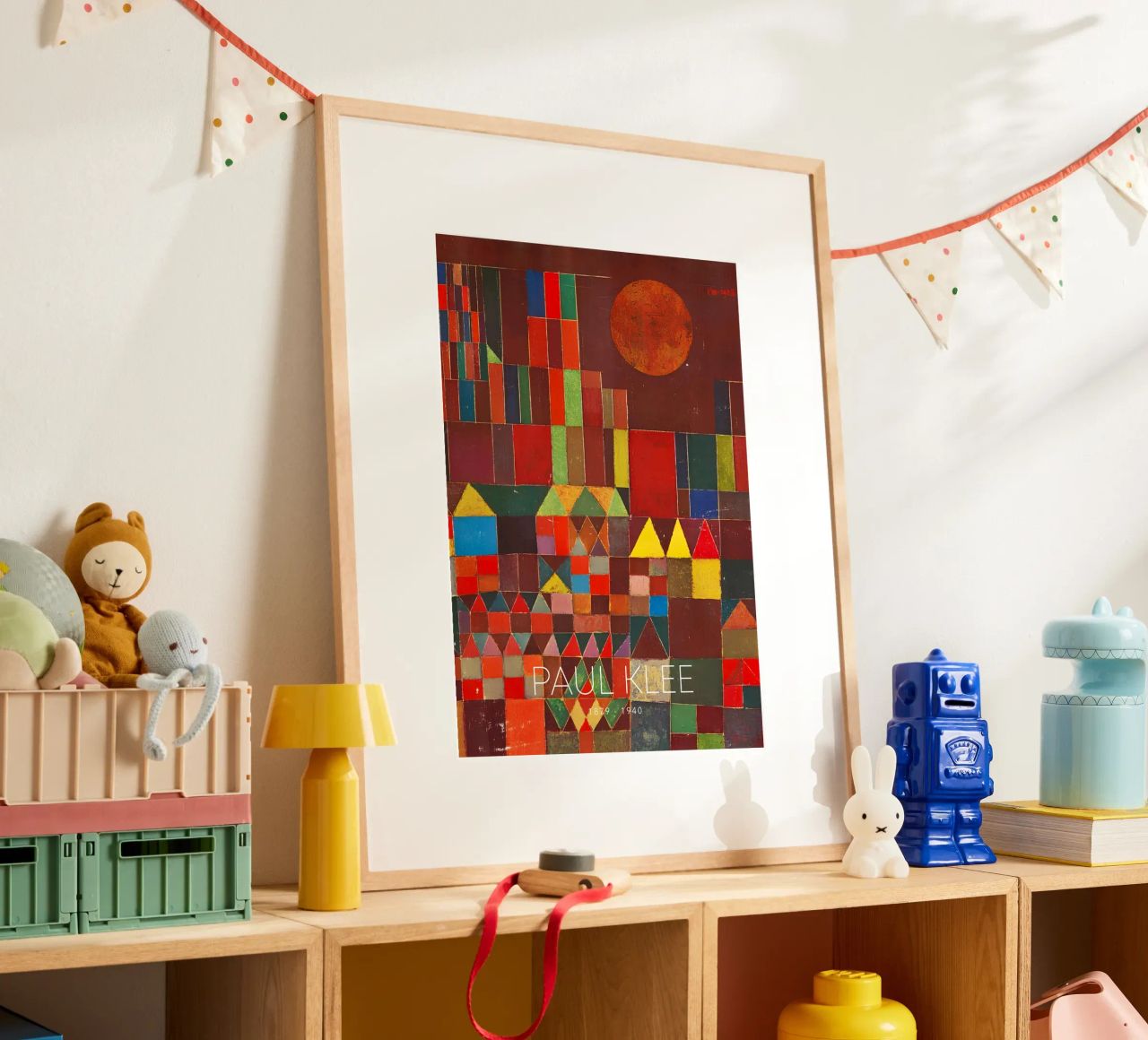 Paul Klee Abstract Village - Bauhaus Print poster by NorwesClub