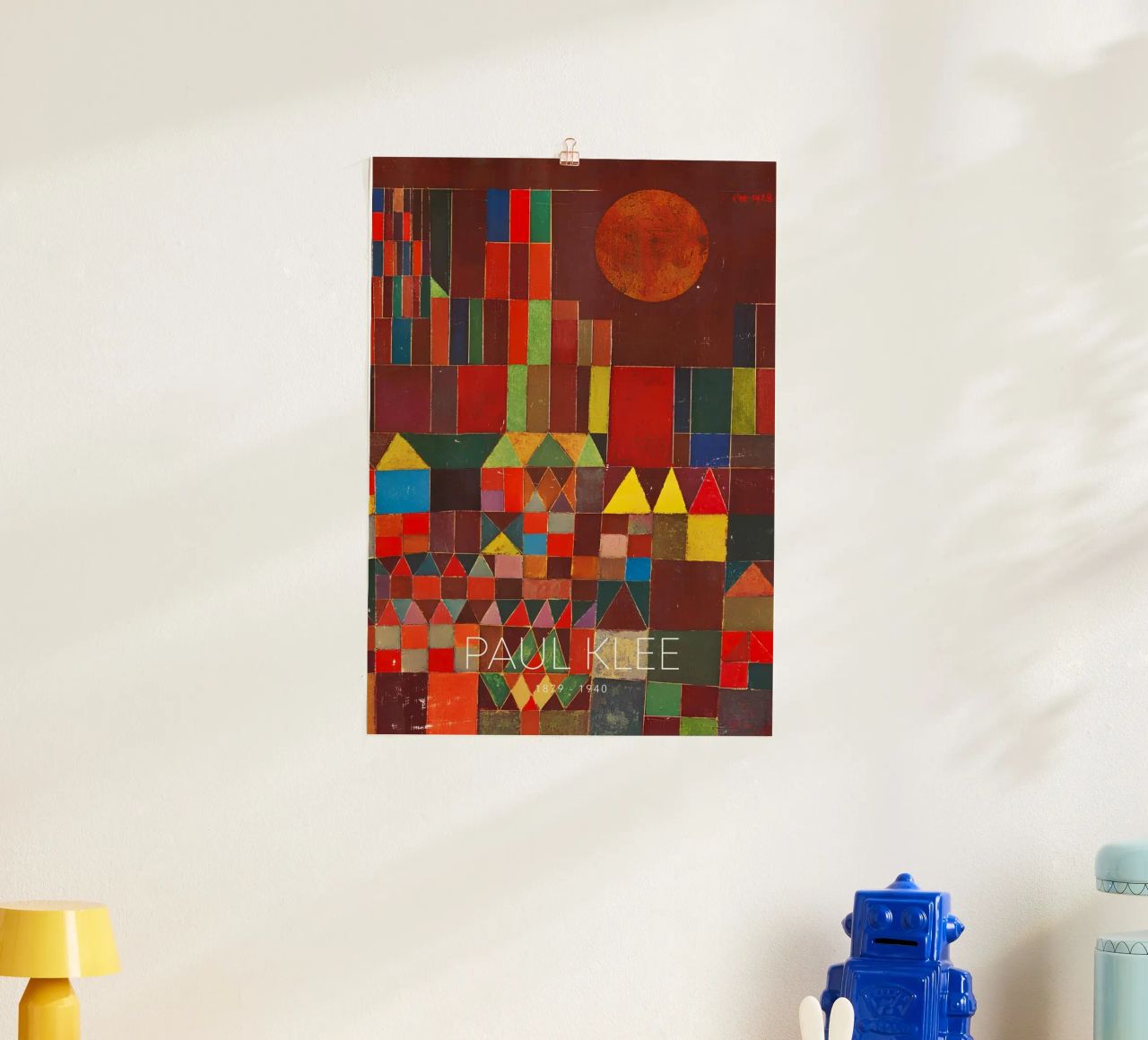 Paul Klee Abstract Village - Bauhaus Print poster by NorwesClub