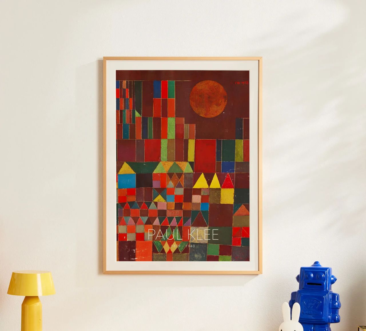 Paul Klee Abstract Village - Bauhaus Print poster by NorwesClub