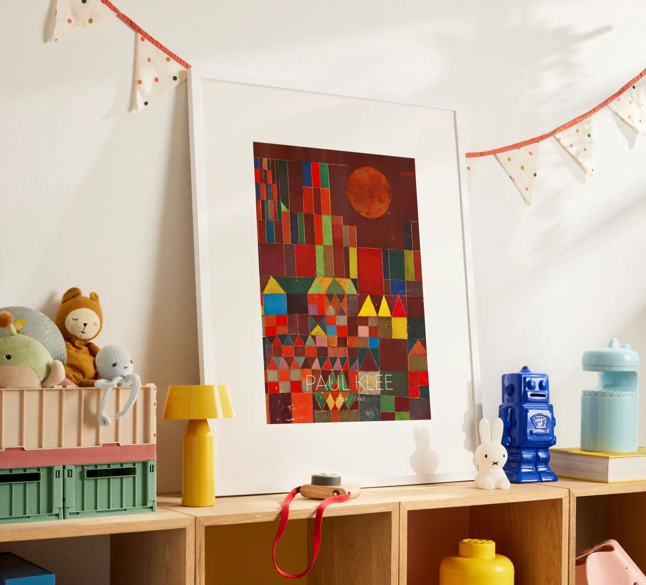Paul Klee Abstract Village - Bauhaus Print poster by NorwesClub