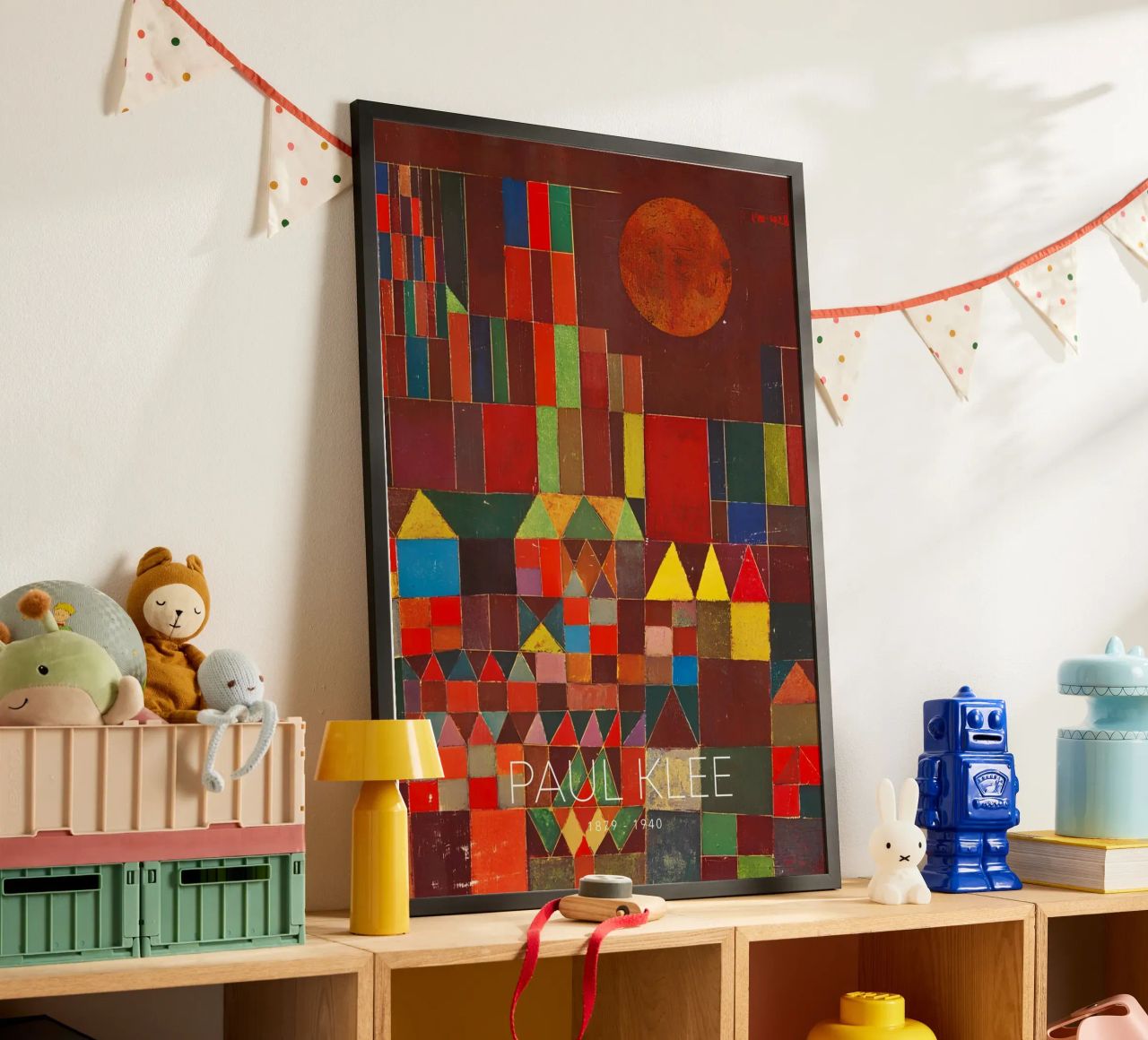 Paul Klee Abstract Village - Bauhaus Print poster by NorwesClub