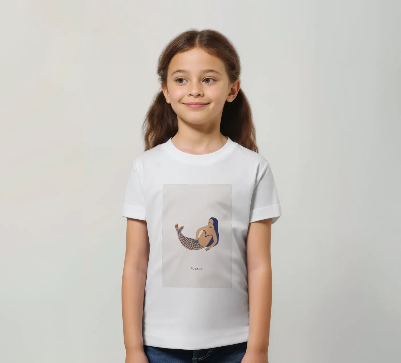Pisces t-shirt bambini da Little Flourishes