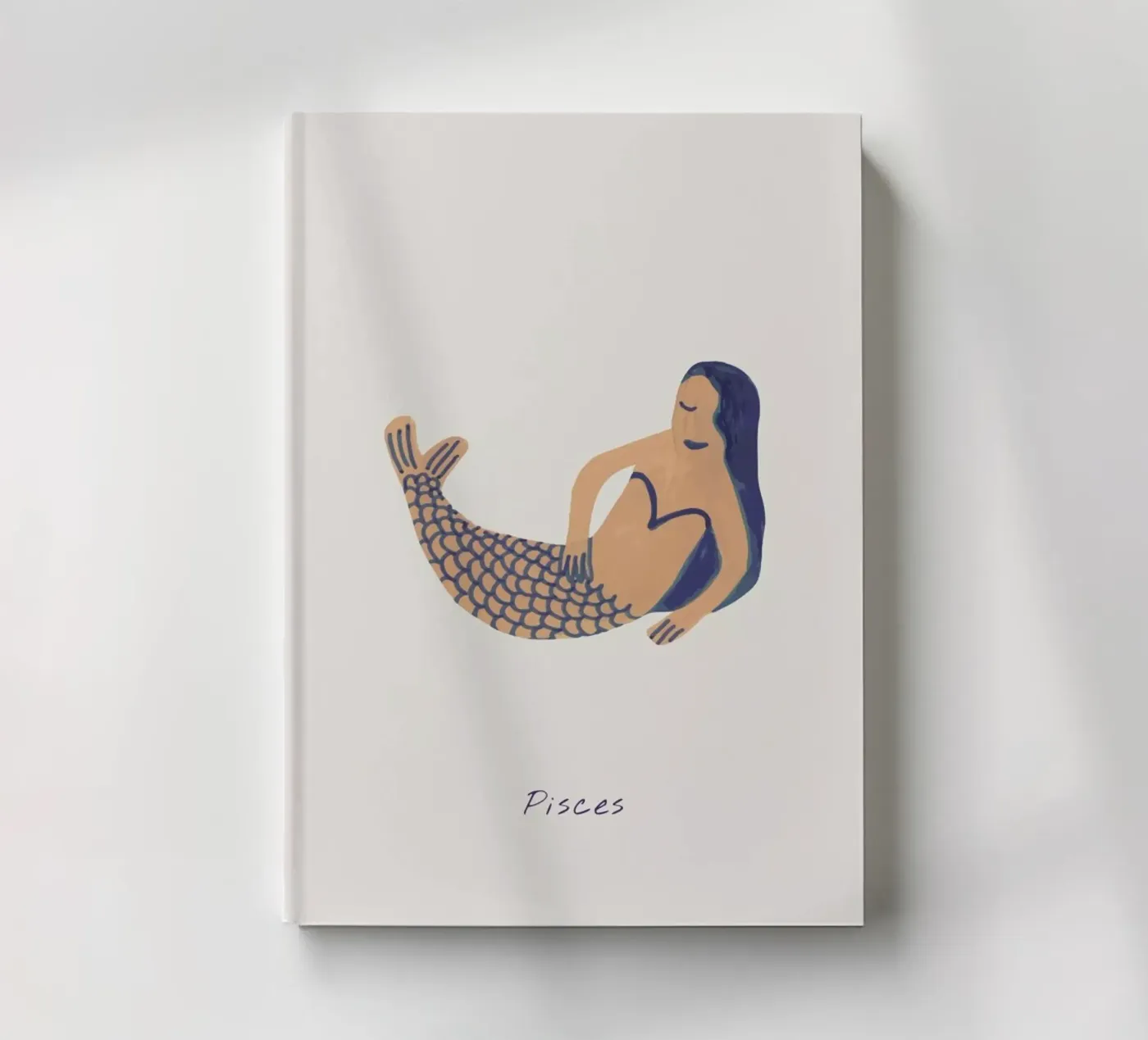 Pisces notebook by Little Flourishes