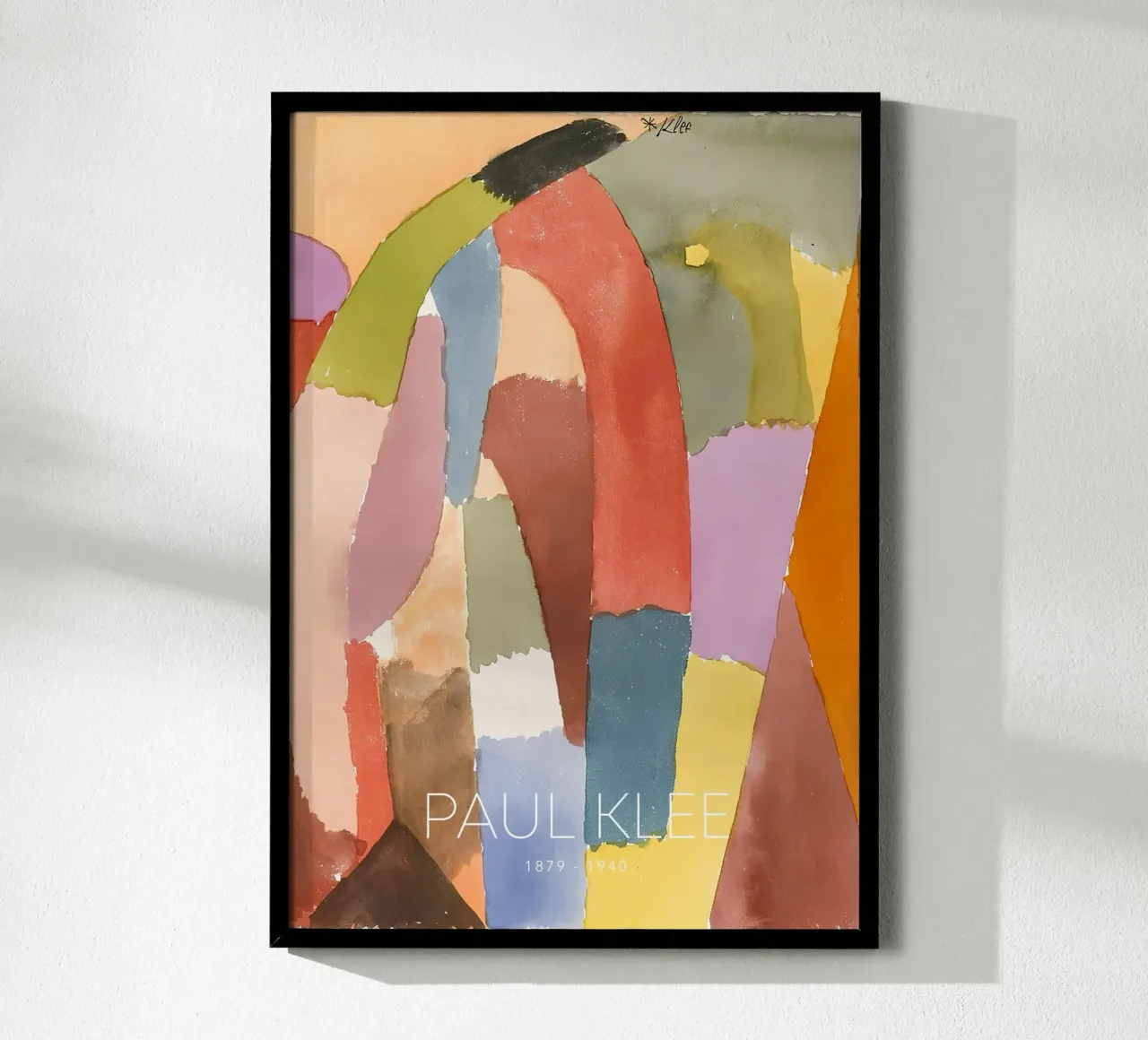 Paul Klee "Movement of Vaulted Chambers" Art hahnemühle by NorwesClub