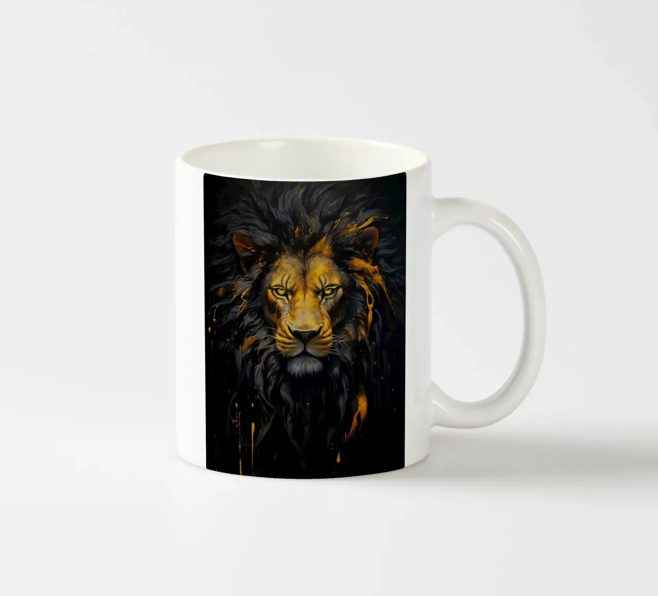 Golden Lion tazza in ceramica da Mateo