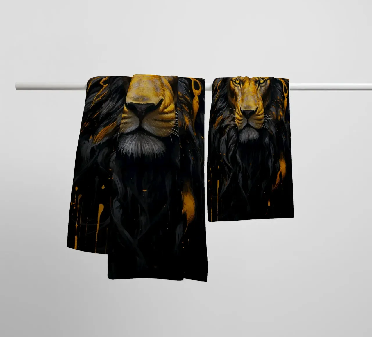 Golden Lion asciugamano da bagno da Mateo