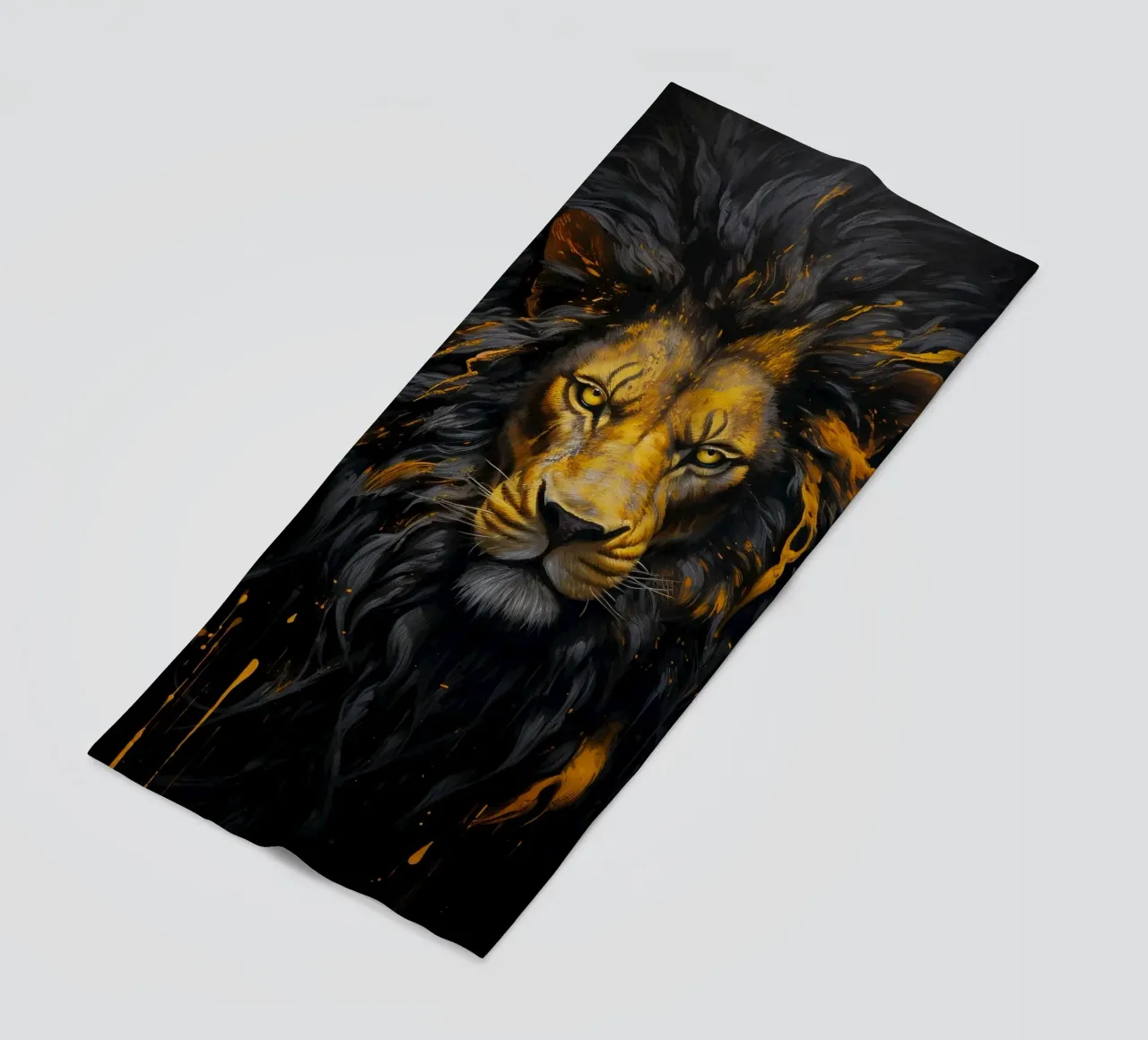 Golden Lion strandhanddoek van Mateo