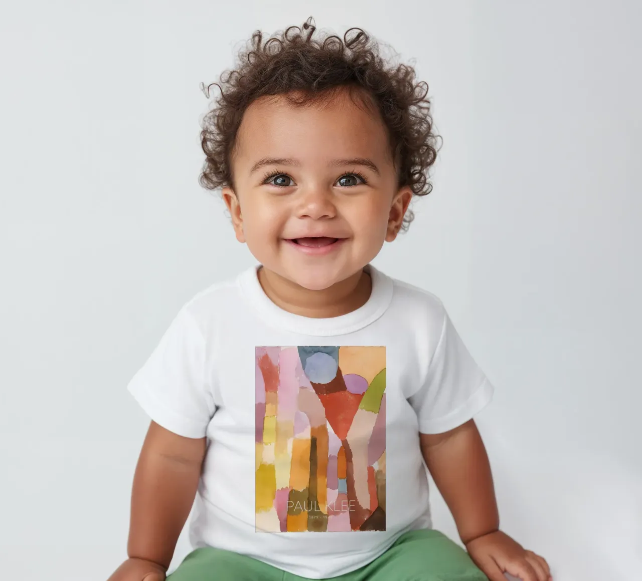 Paul Klee Abstract Color Forms - Bauhaus Print baby t-shirt by NorwesClub
