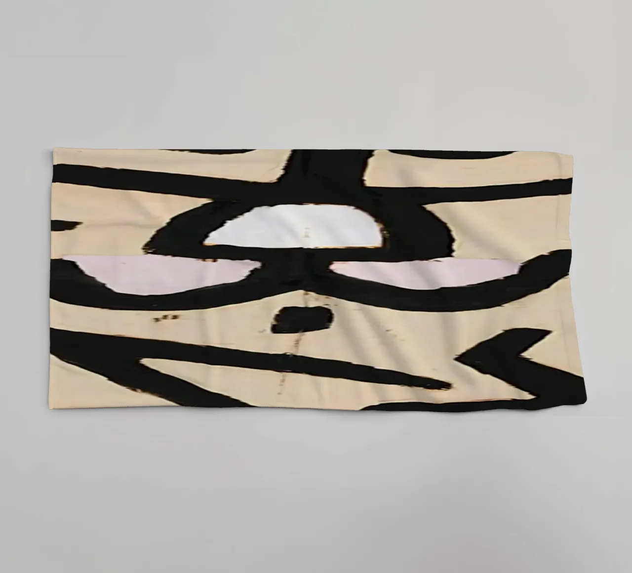 Paul Klee Abstract Figures - Bauhaus Linear Print towel by NorwesClub