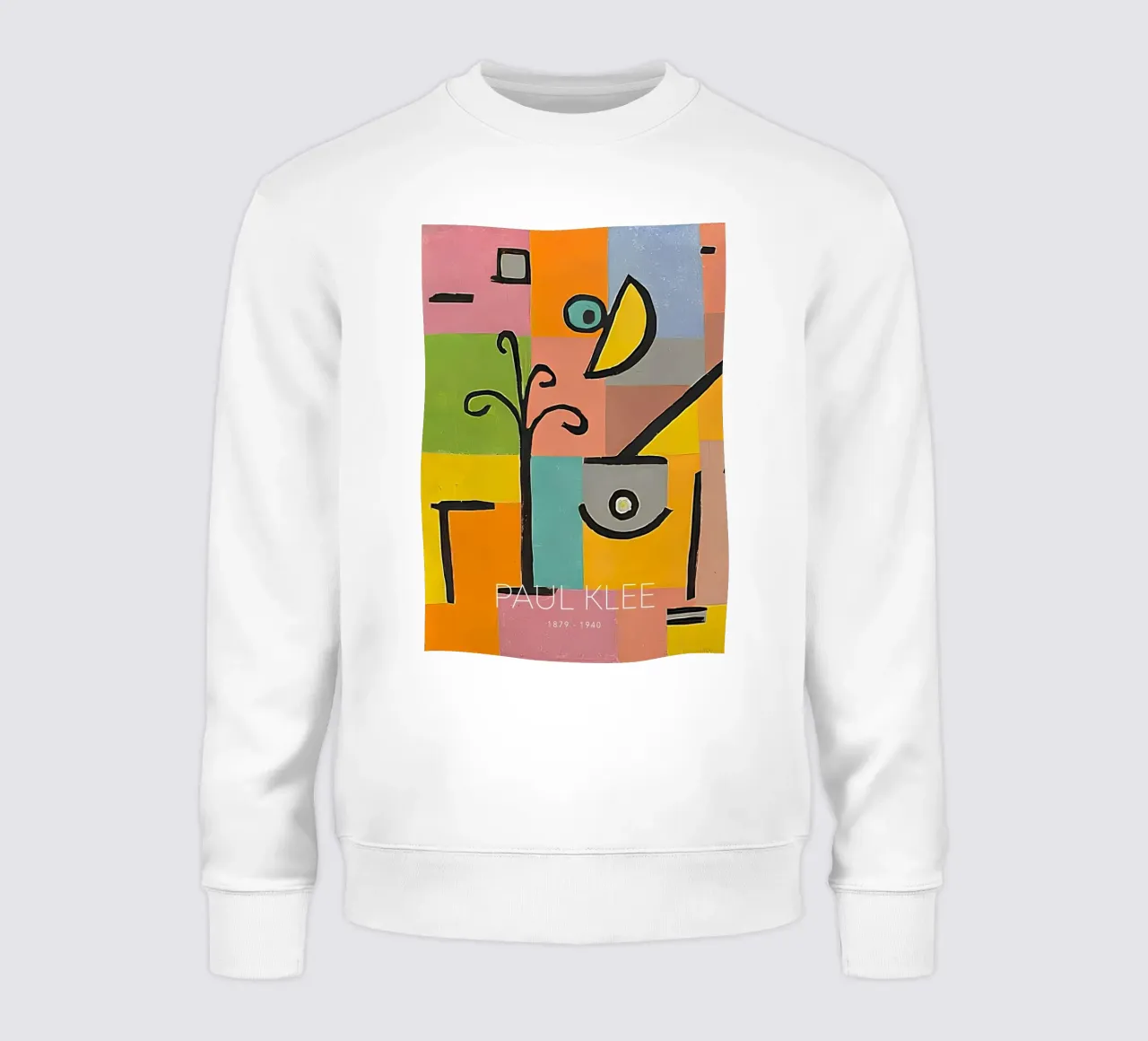Paul Klee Formas Abstractas - Bauhaus Color Grid Art sudadera de NorwesClub
