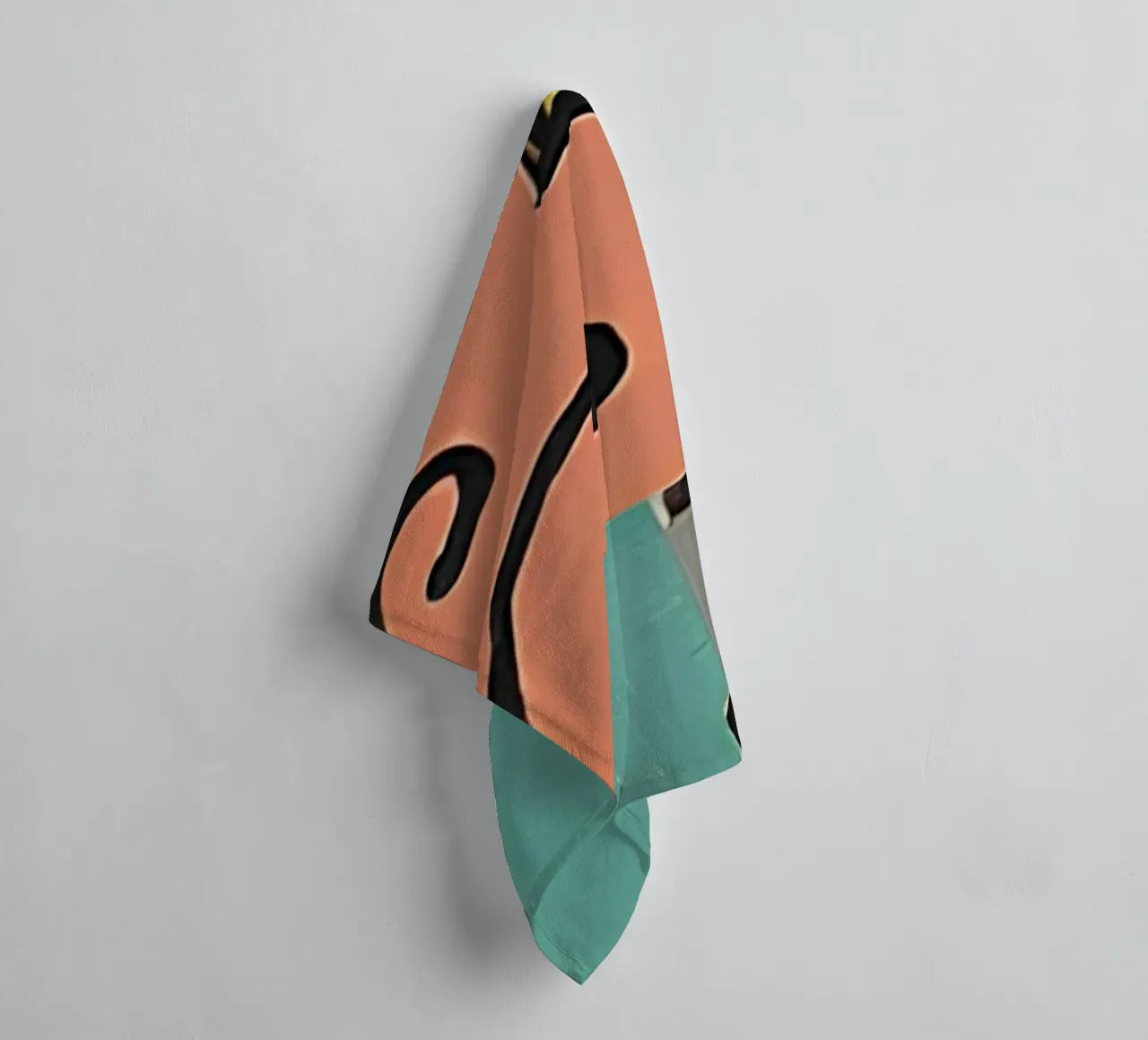Paul Klee Abstract Forms - Bauhaus Color Grid Art towel by NorwesClub