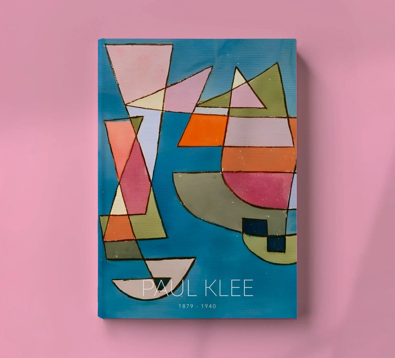 Paul Klee Sailing Boats - Abstract Bauhaus Print notebook by NorwesClub