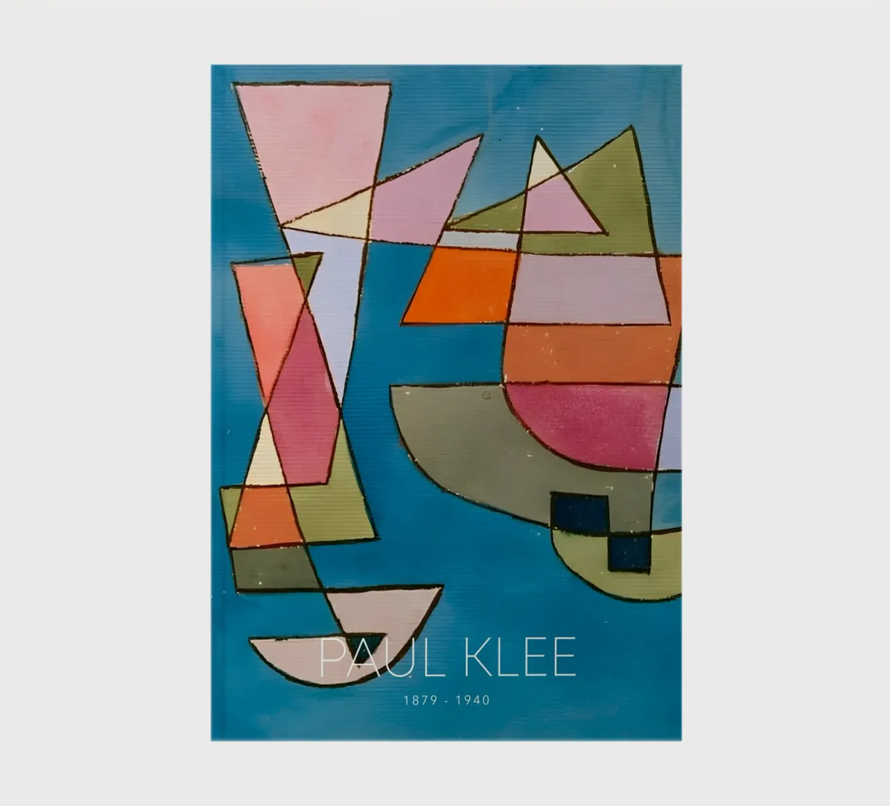 Paul Klee Bateaux à voile - Impression abstraite Bauhaus carnet de notes de NorwesClub