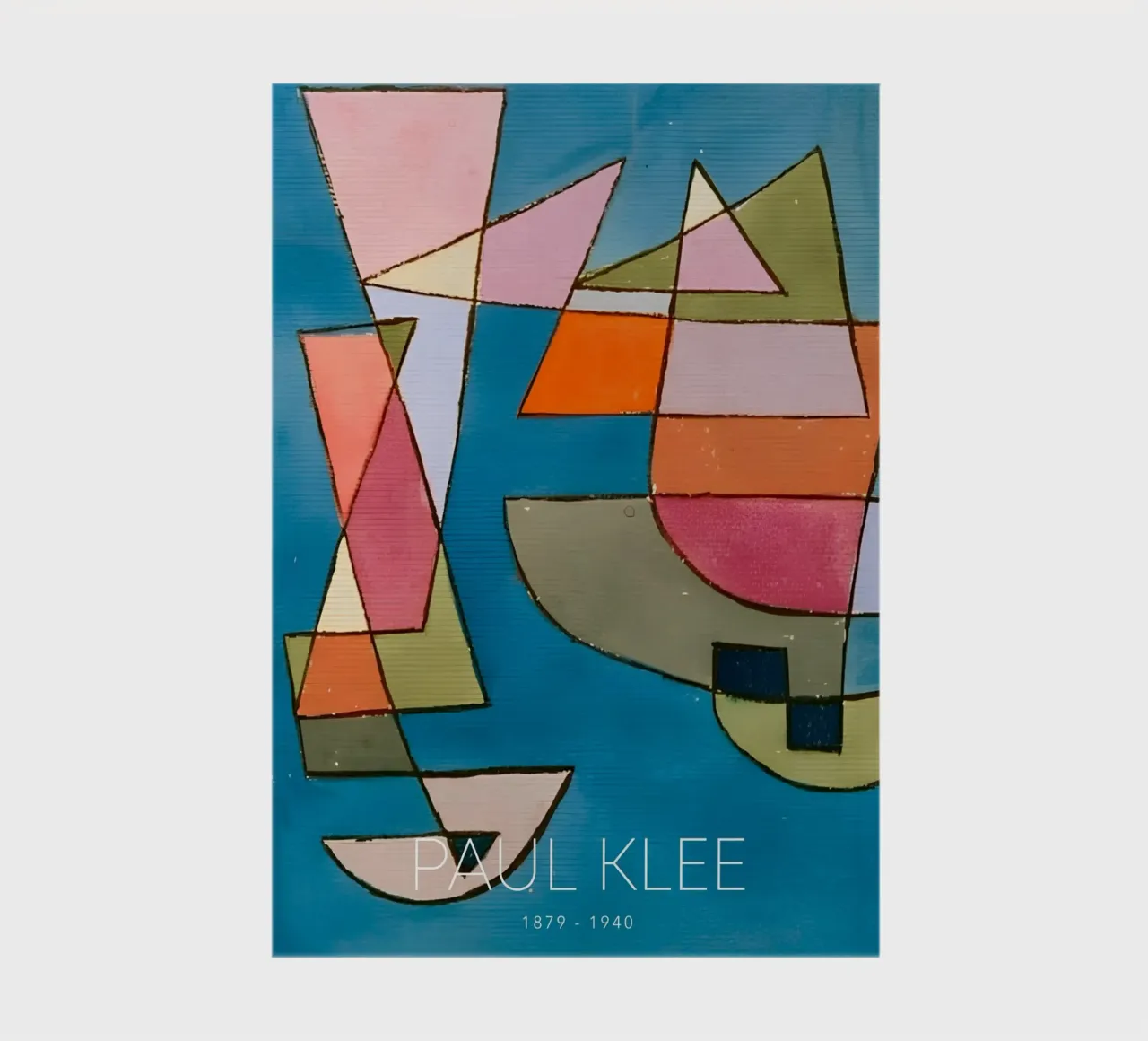 Paul Klee Bateaux à voile - Impression abstraite Bauhaus carnet de notes de NorwesClub