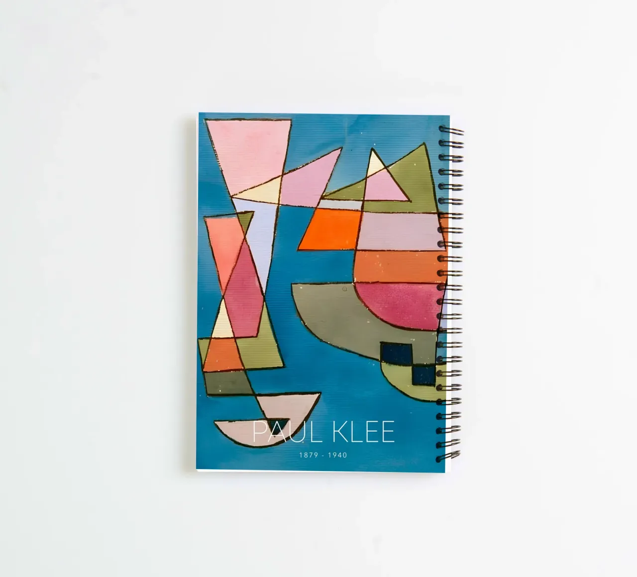 Paul Klee - Barche a vela - Stampa astratta Bauhaus diario ad anelli da NorwesClub