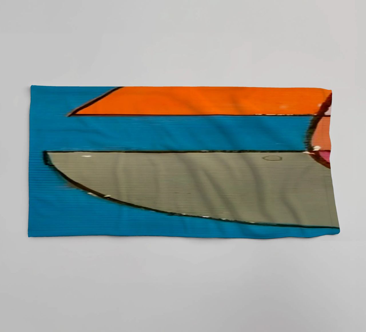 Paul Klee Sailing Boats - Abstract Bauhaus Print towel by NorwesClub