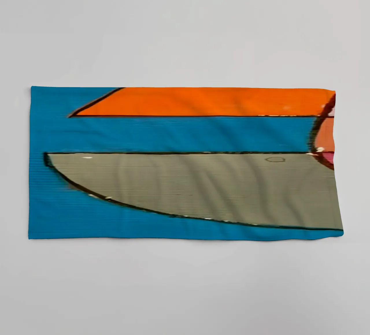 Paul Klee Segelboote - Abstrakter Bauhaus Druck Handtuch von NorwesClub