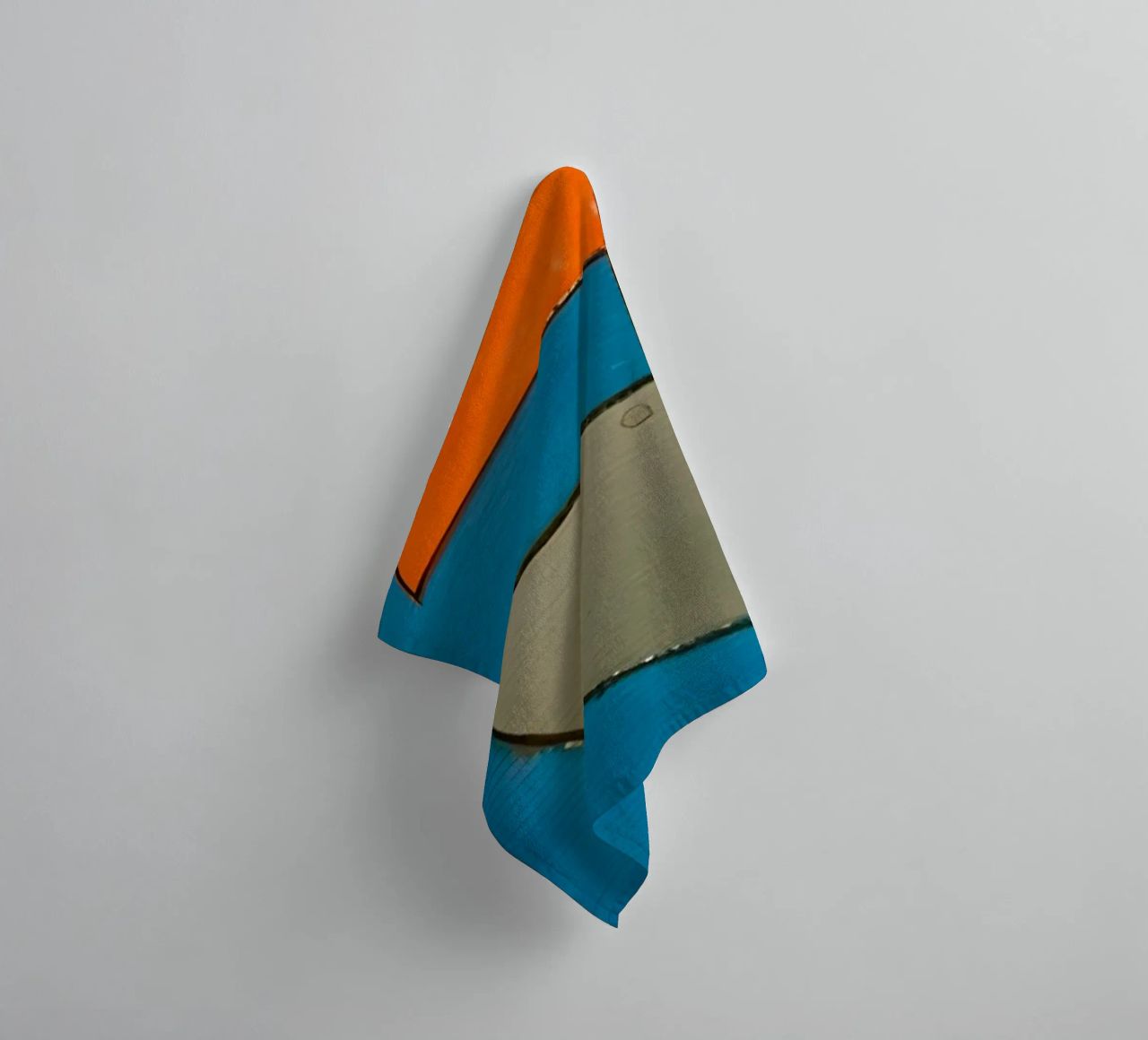 Paul Klee Sailing Boats - Abstract Bauhaus Print towel by NorwesClub