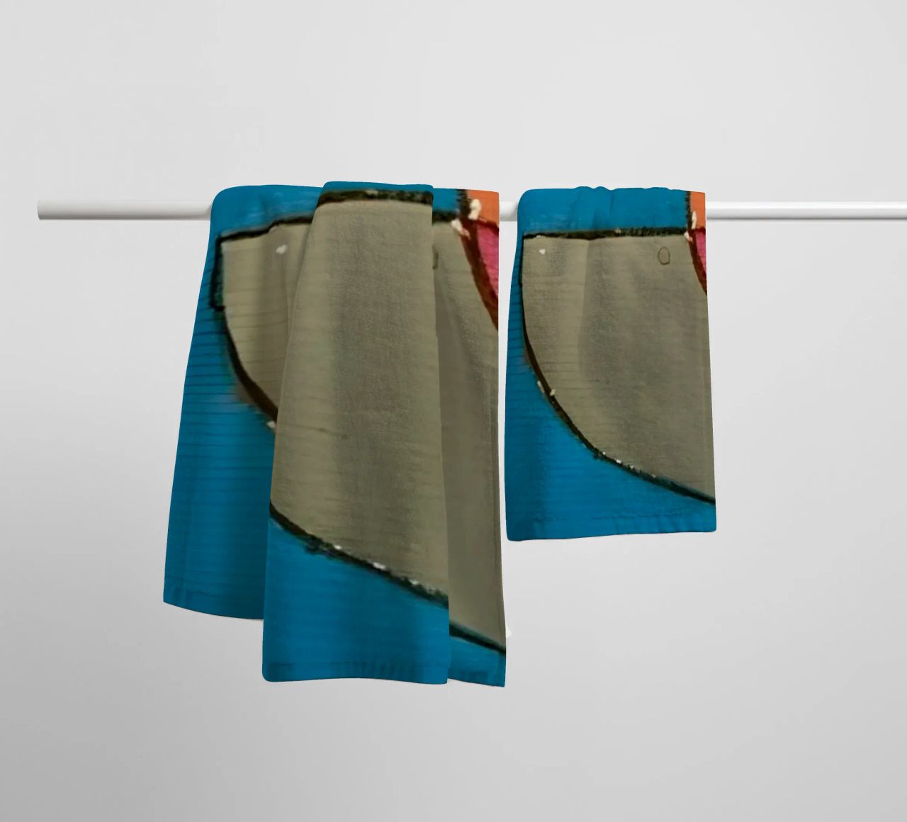 Paul Klee Sailing Boats - Abstract Bauhaus Print towel by NorwesClub