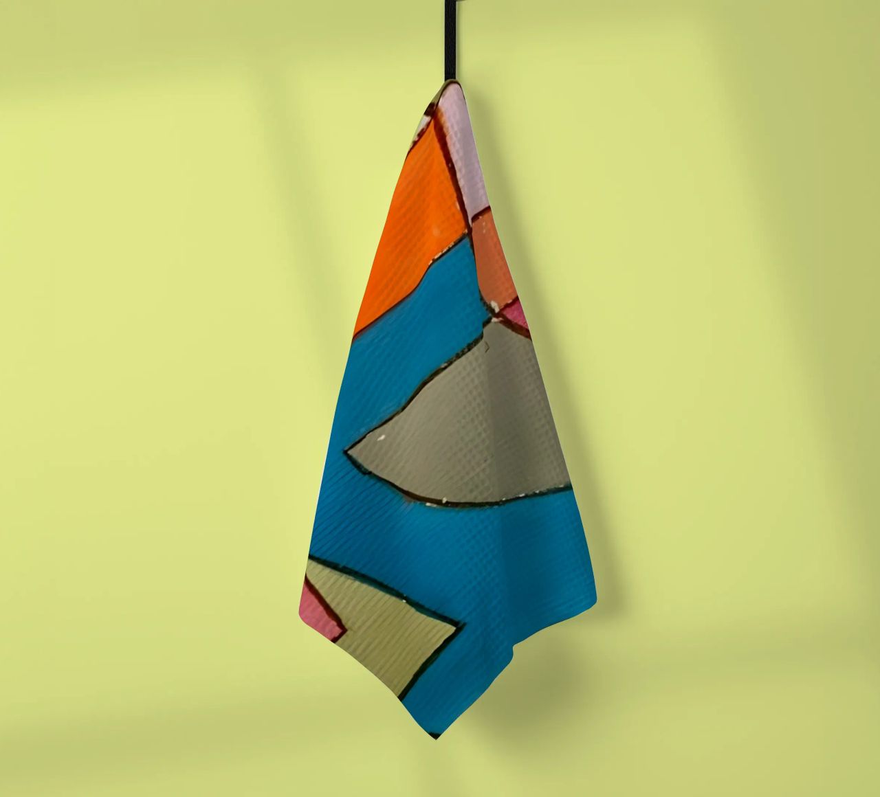 Paul Klee Sailing Boats - Abstract Bauhaus Print tea towel by NorwesClub