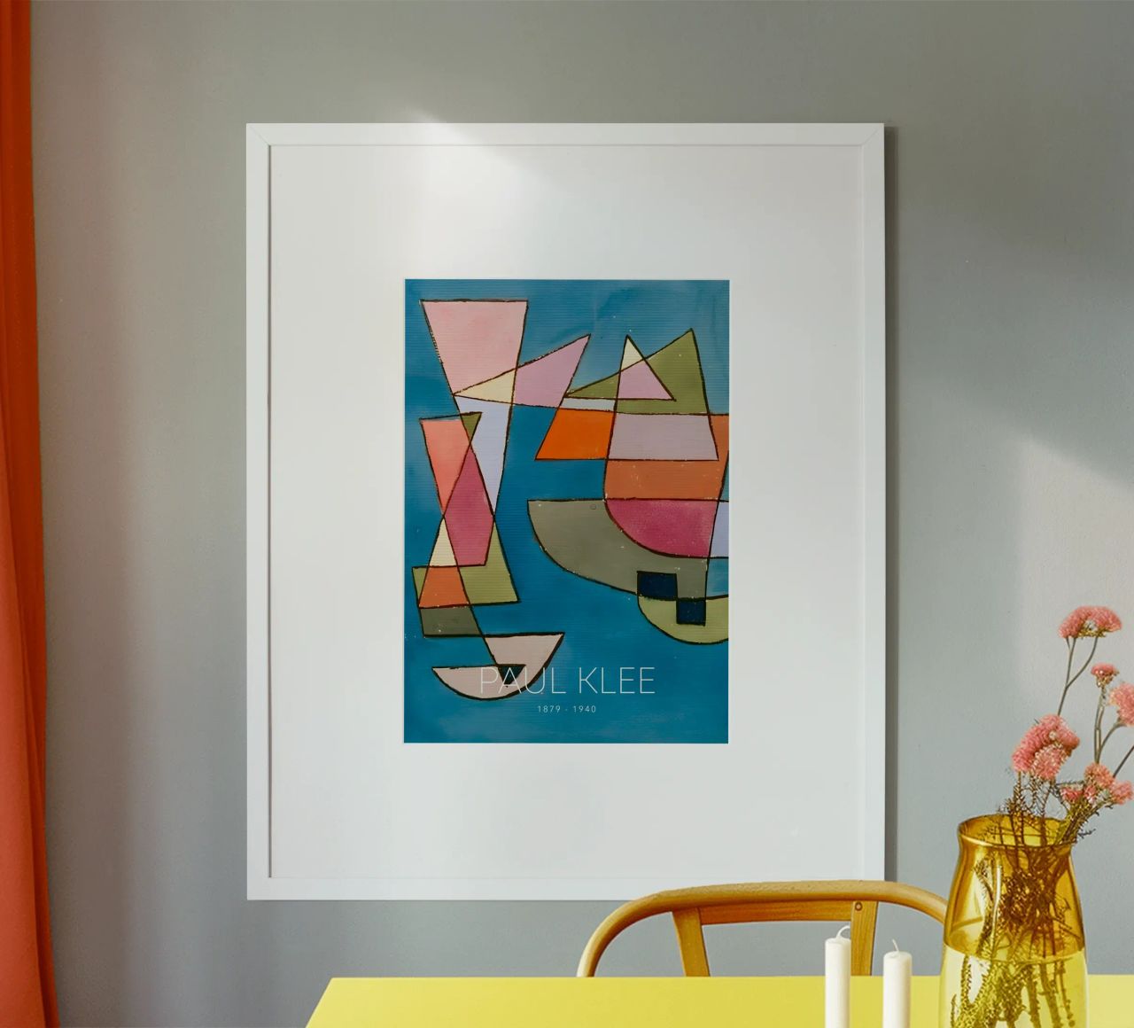 Paul Klee Sailing Boats - Abstract Bauhaus Print poster by NorwesClub