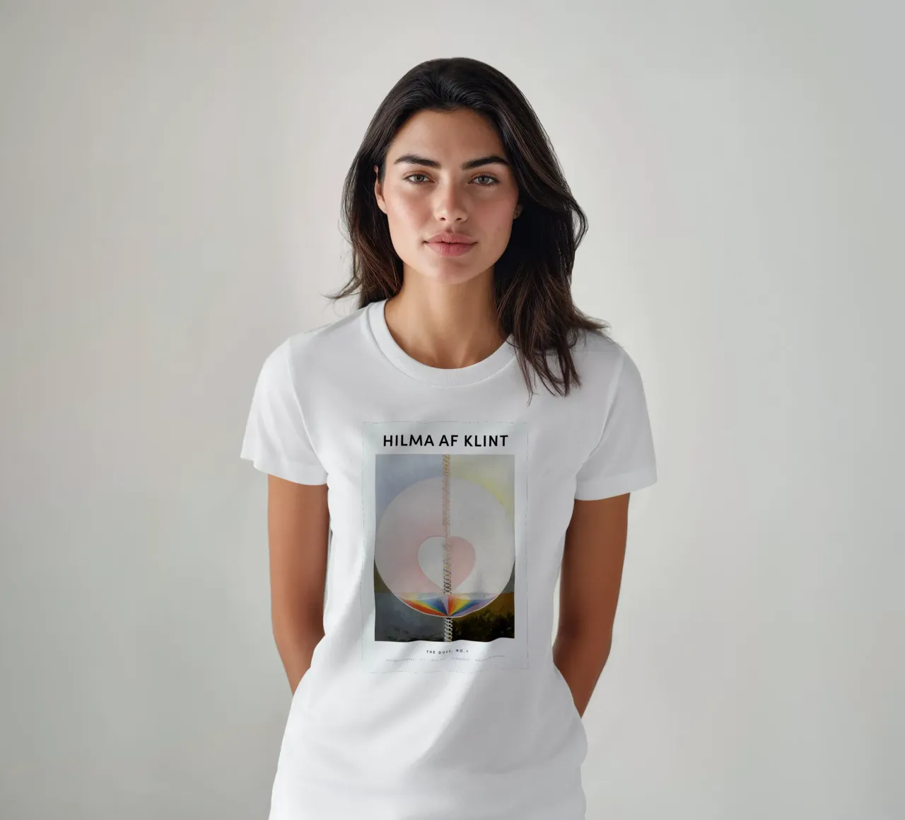 Hilma af Klint - The Dove, No. 1 II t-shirt by Vintage by JUNIQE
