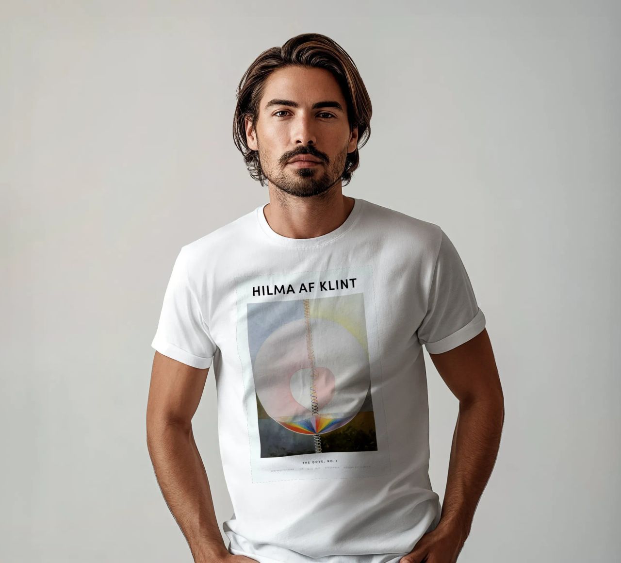 Hilma af Klint - The Dove, No. 1 II t-shirt da Vintage by JUNIQE