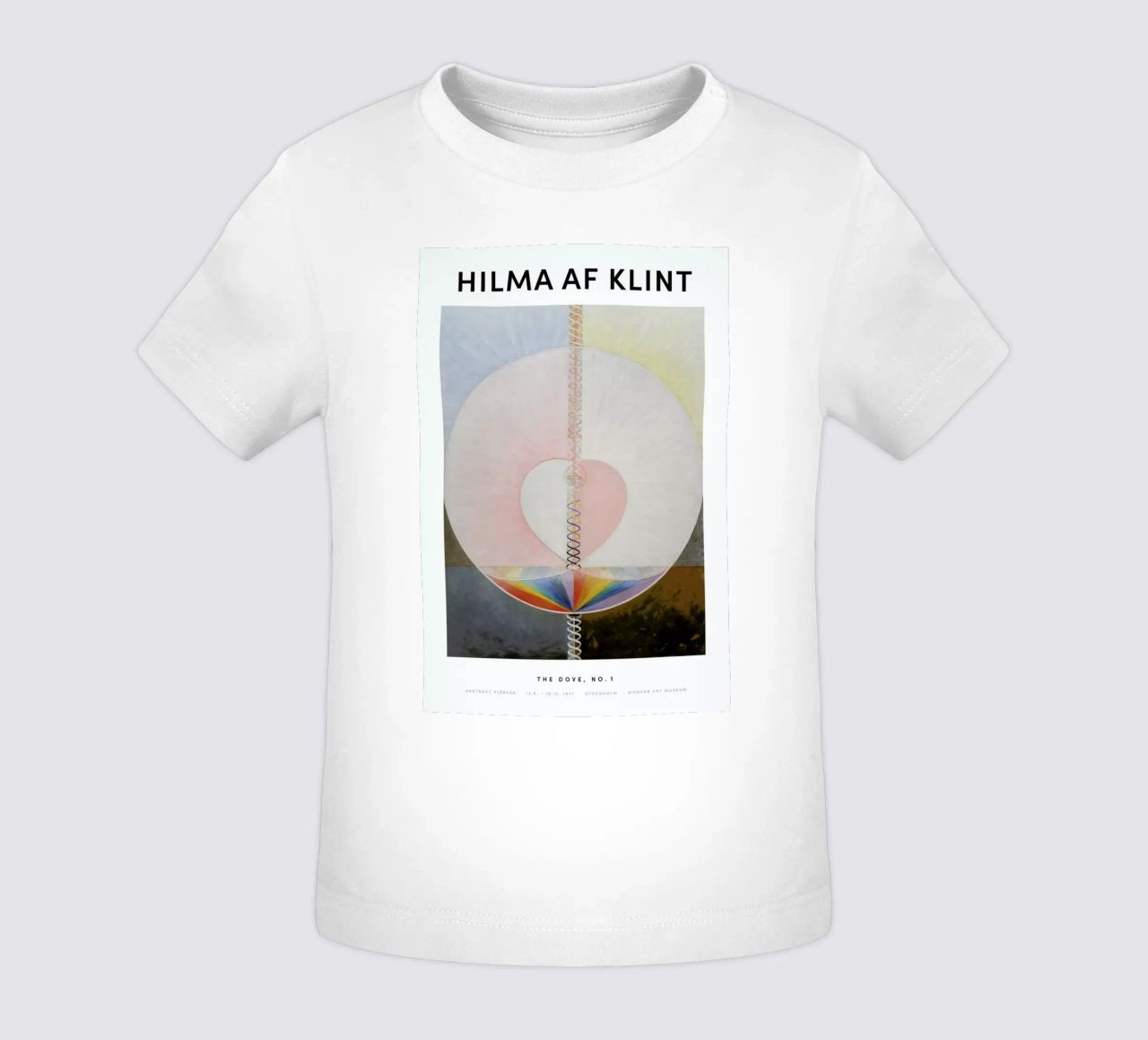 Hilma af Klint - The Dove, No. 1 II maglietta neonato da Vintage by JUNIQE